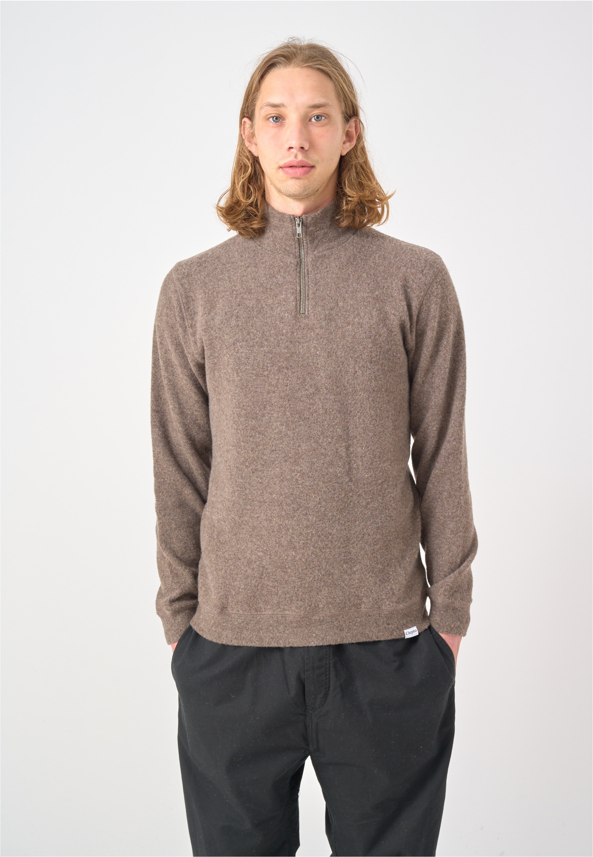 Cleptomanicx Strickpullover "Noitch", mit gebondeter Jersey-Innenseite günstig online kaufen