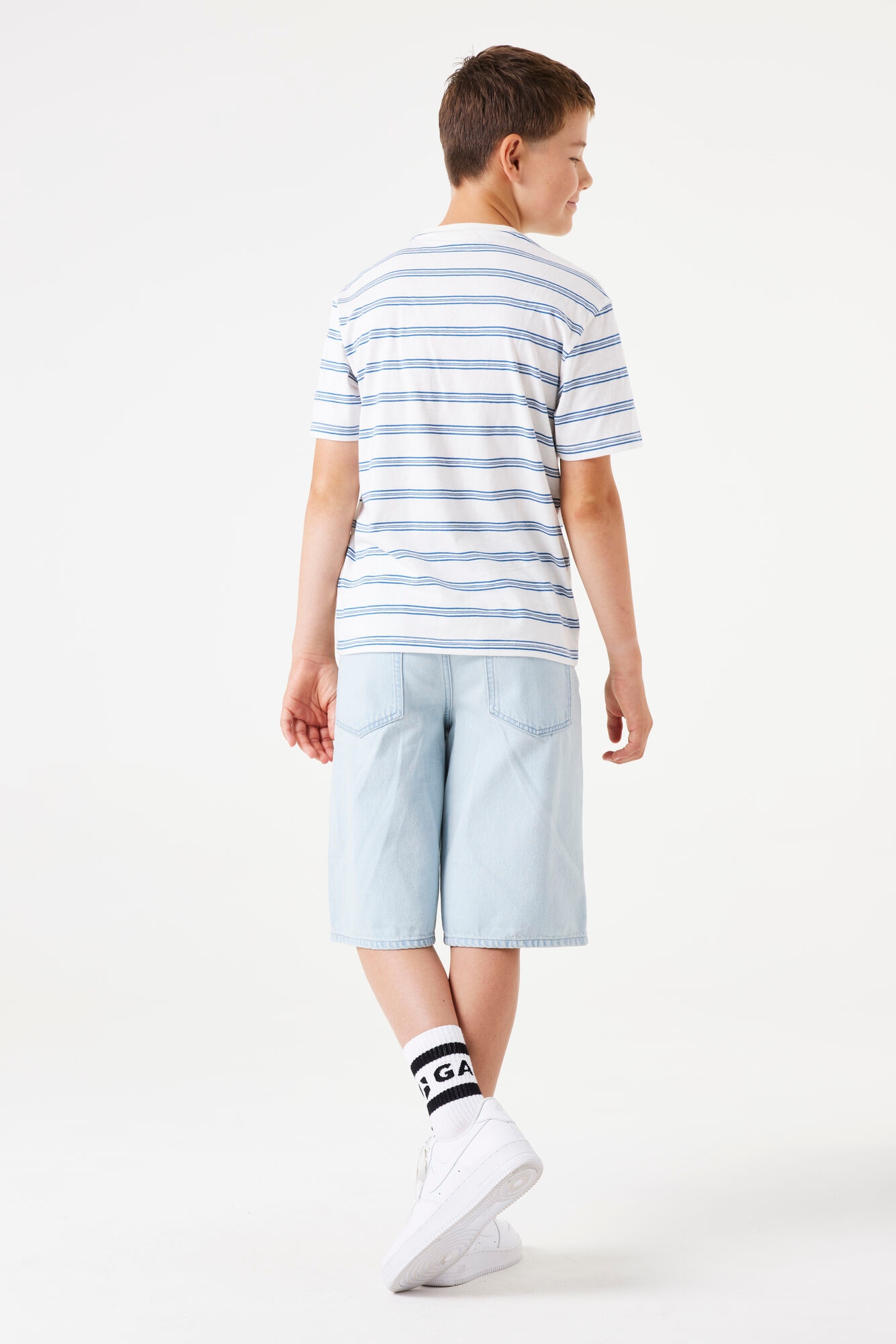 Garcia T-Shirt, mit Logo Stickerei for BOYS