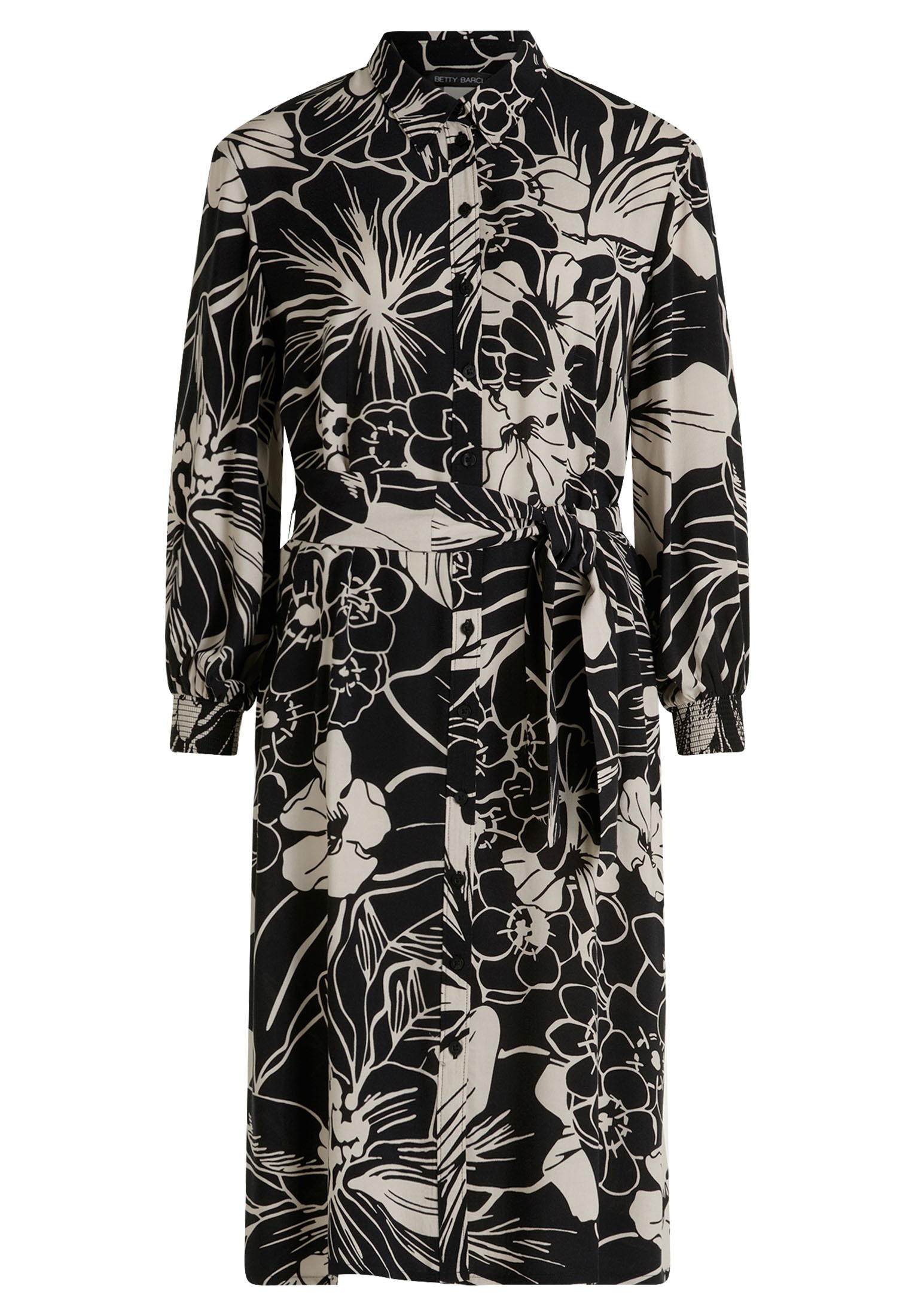 Betty Barclay Hemdblusenkleid "Damen mit Bindegürtel" Nahttasche Form günstig online kaufen