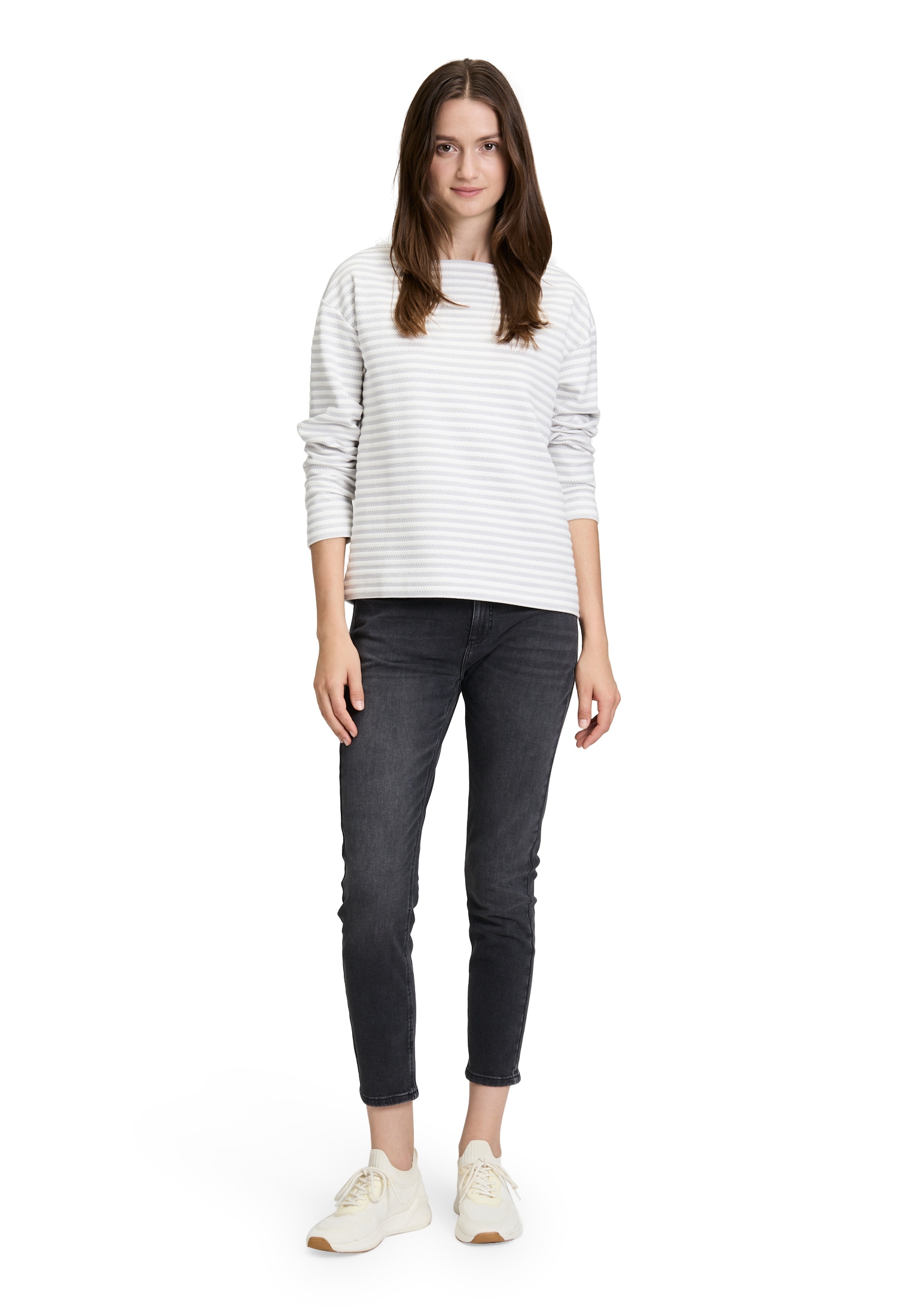 Betty&Co Sweatshirt »Betty & Co Damen Sweatshirt mit U-Boot-Ausschnitt«