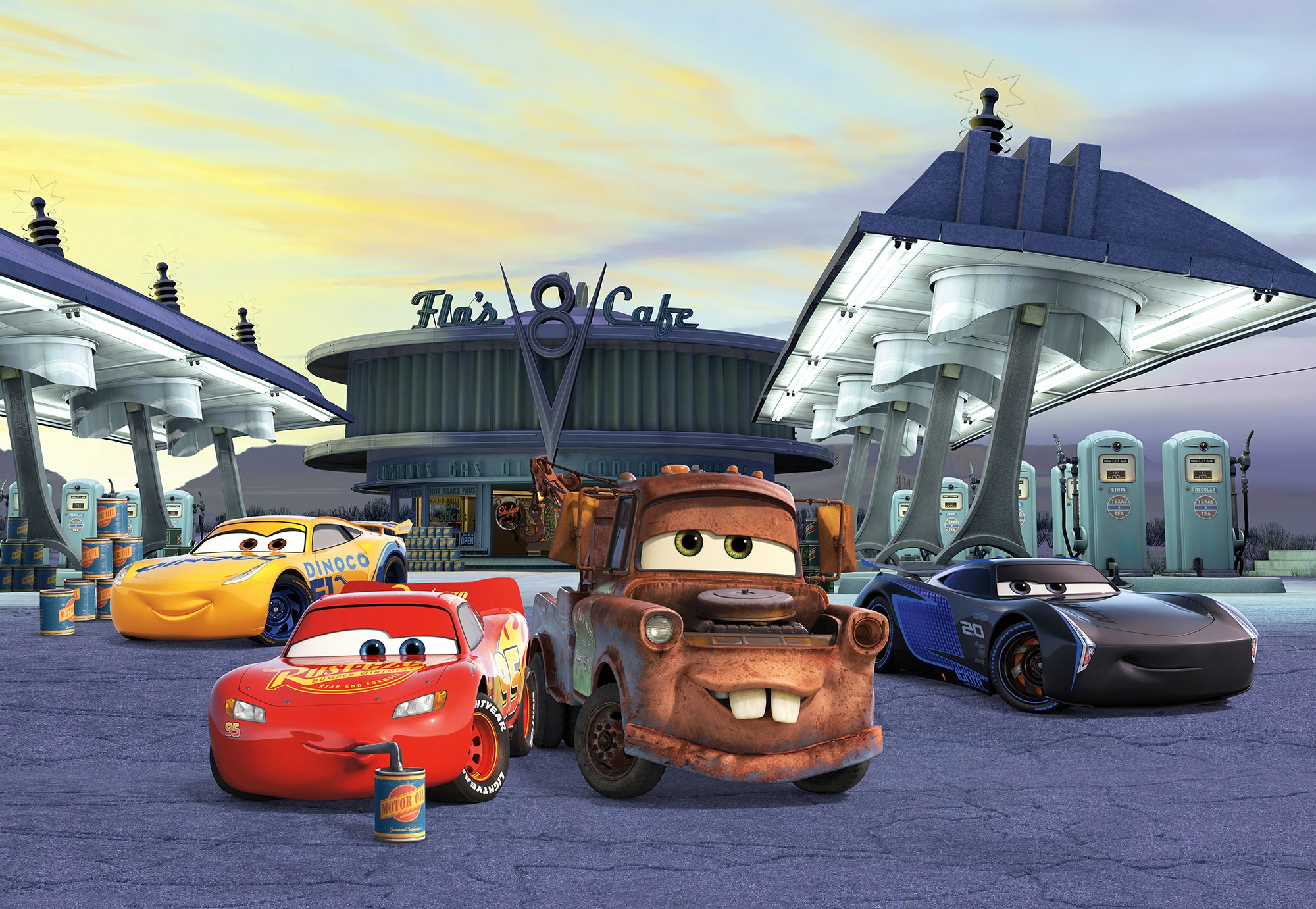 »Disney`s BAUR (1 St.) kaufen Poster Charaktere«, Reinders! | Cars