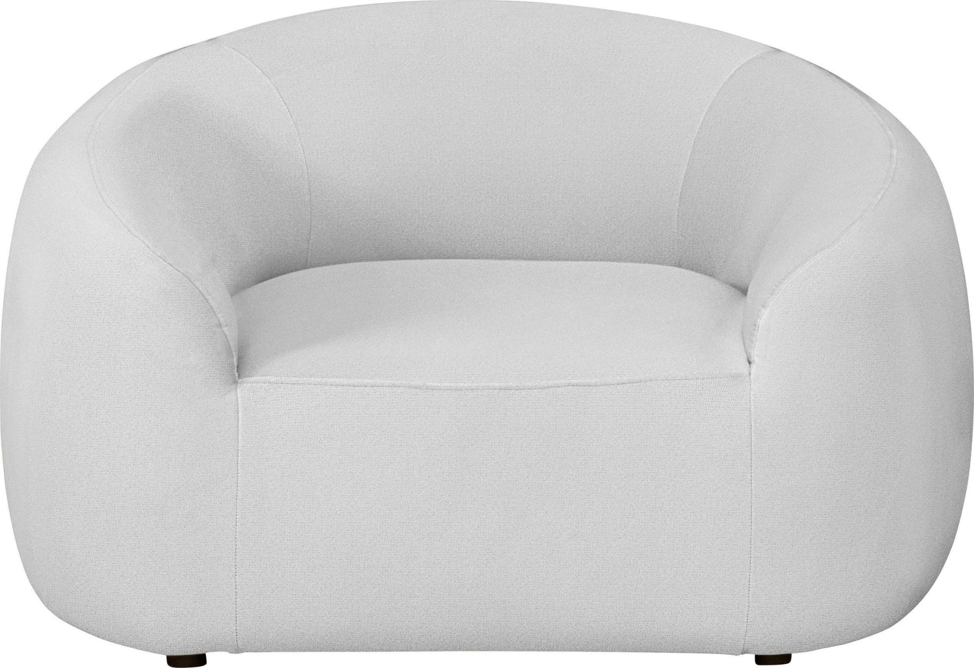 LeGer Home by Lena Gercke Sessel »YANI Relaxsessel, Loungesessel, Maße B/T/H: 127/96/76 cm«, organische Form, mit Wellenunterfederung, auch in Bouclé