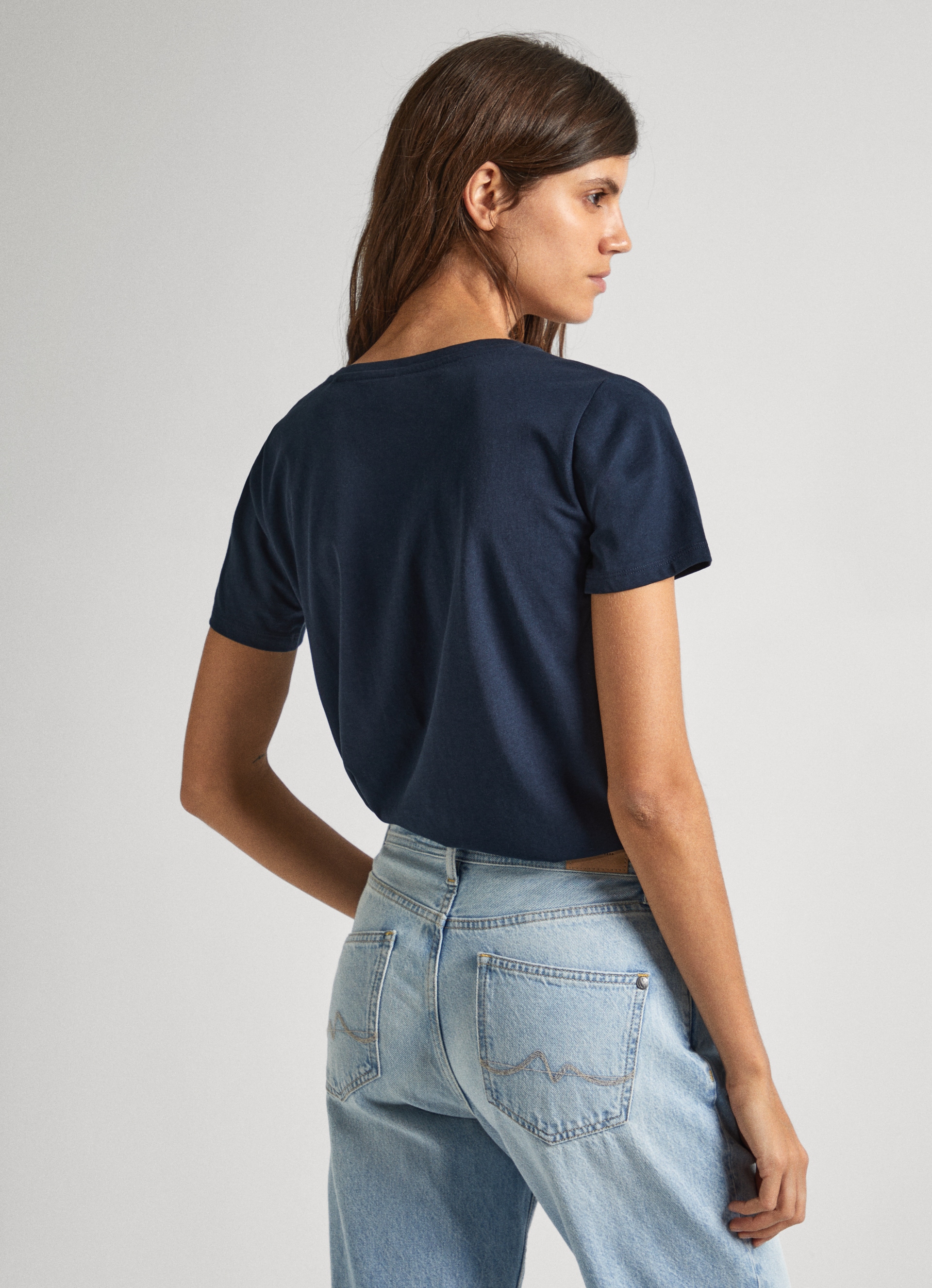 Pepe Jeans V-Shirt "LORETTE V-NECK" günstig online kaufen