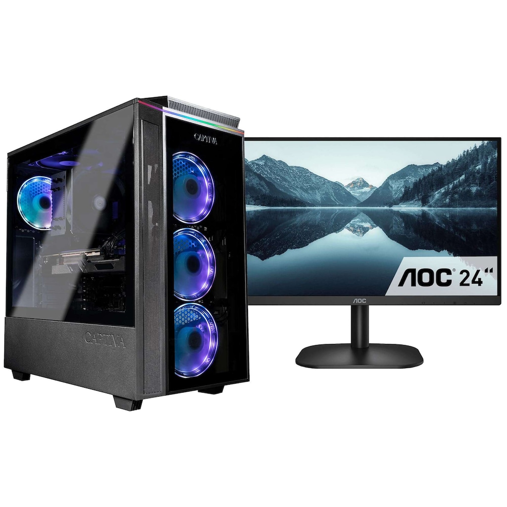 CAPTIVA Gaming-PC-Komplettsystem »Advanced Gaming I75-606 TFT Bundle«