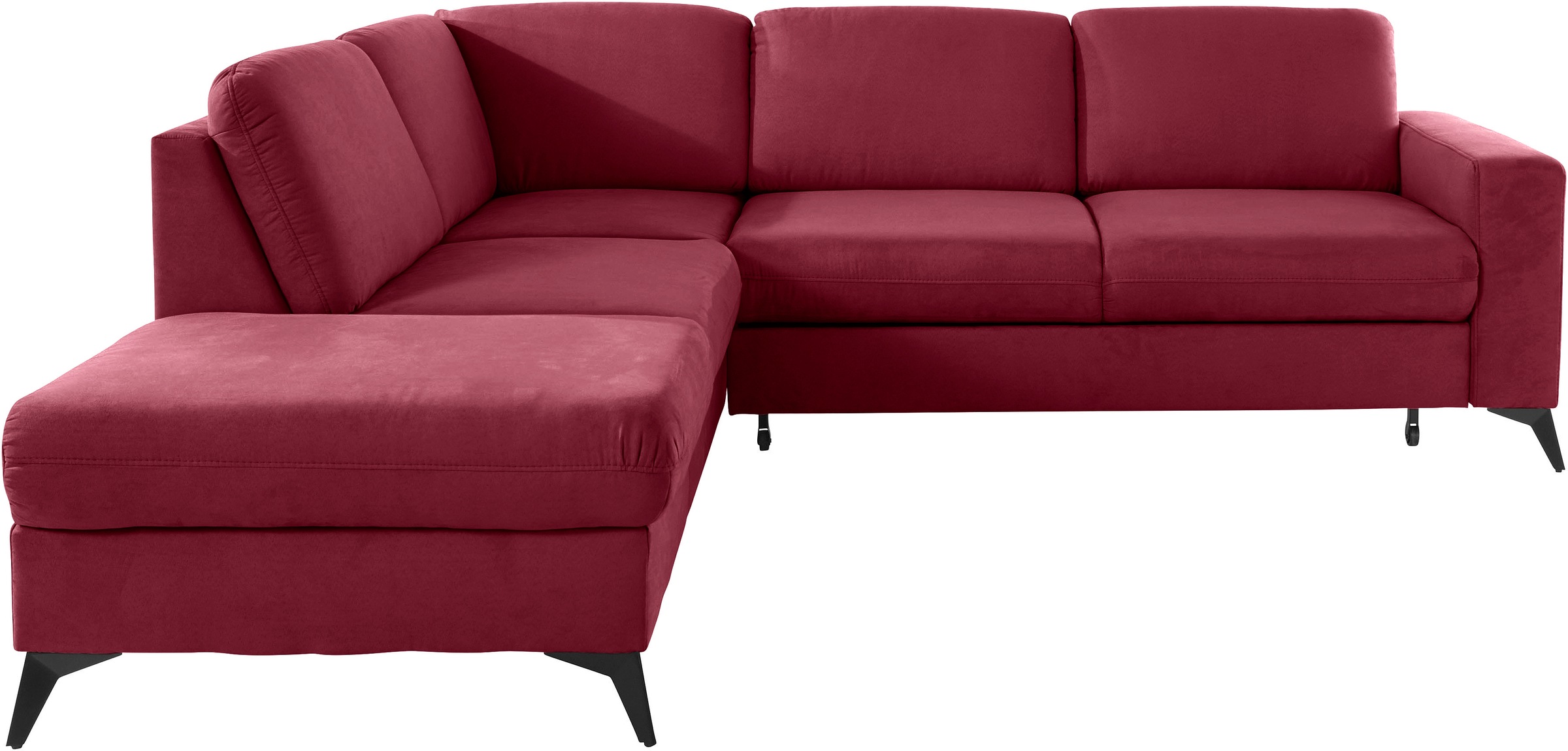 PLACES OF STYLE Ecksofa "Lolland L-Form" Wahlweise mit Bettfunktion und Sta günstig online kaufen