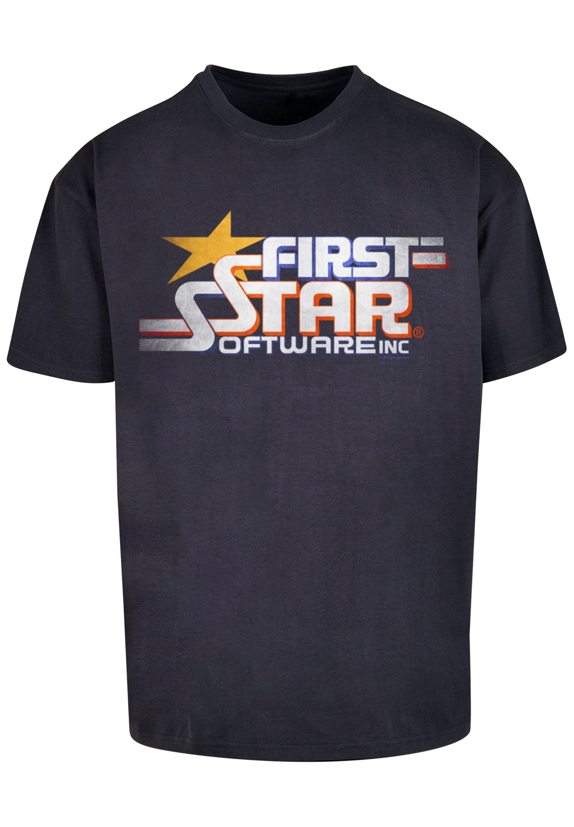 F4NT4STIC T-Shirt »FIRSTSTAR Inc Retro Gaming SEVENSQUARED«, Print