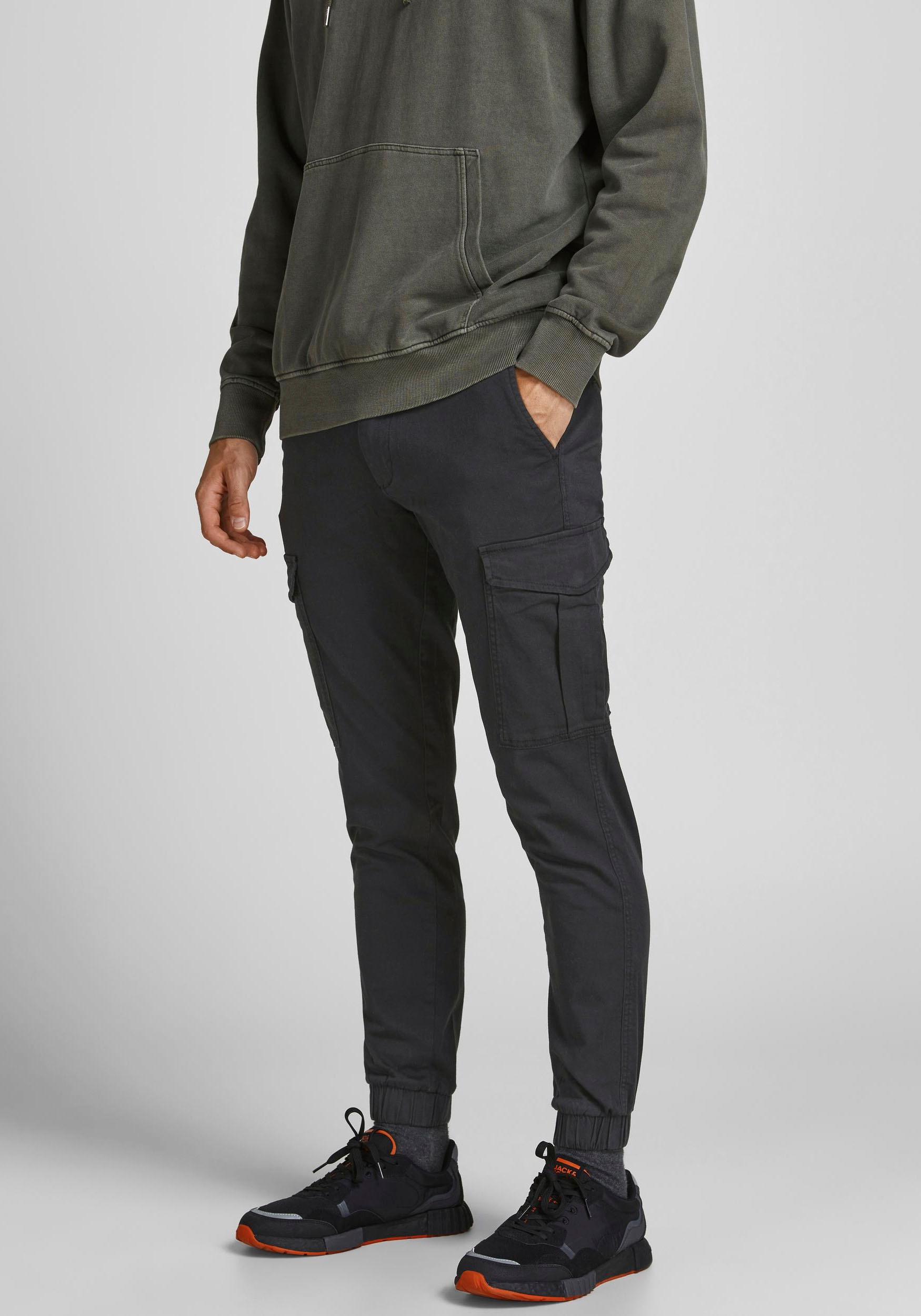 Jack & Jones Cargohose "JPSTMARCO JJJOE CUFFED"