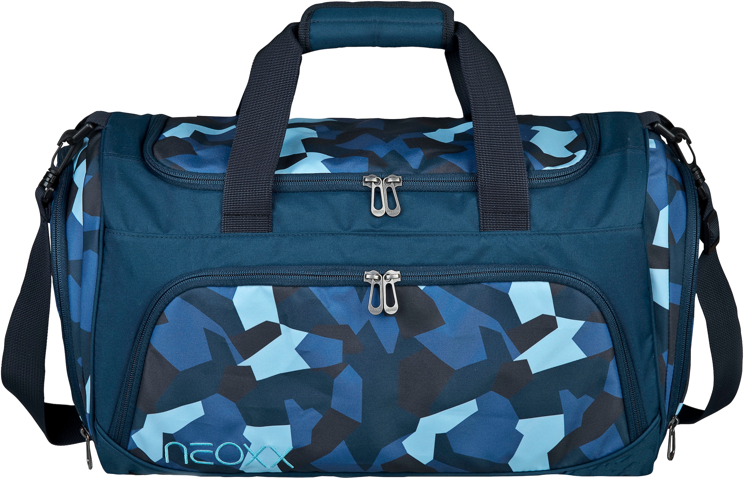 neoxx Sporttasche "Move, Camo Nation", teilweise aus recyceltem Material