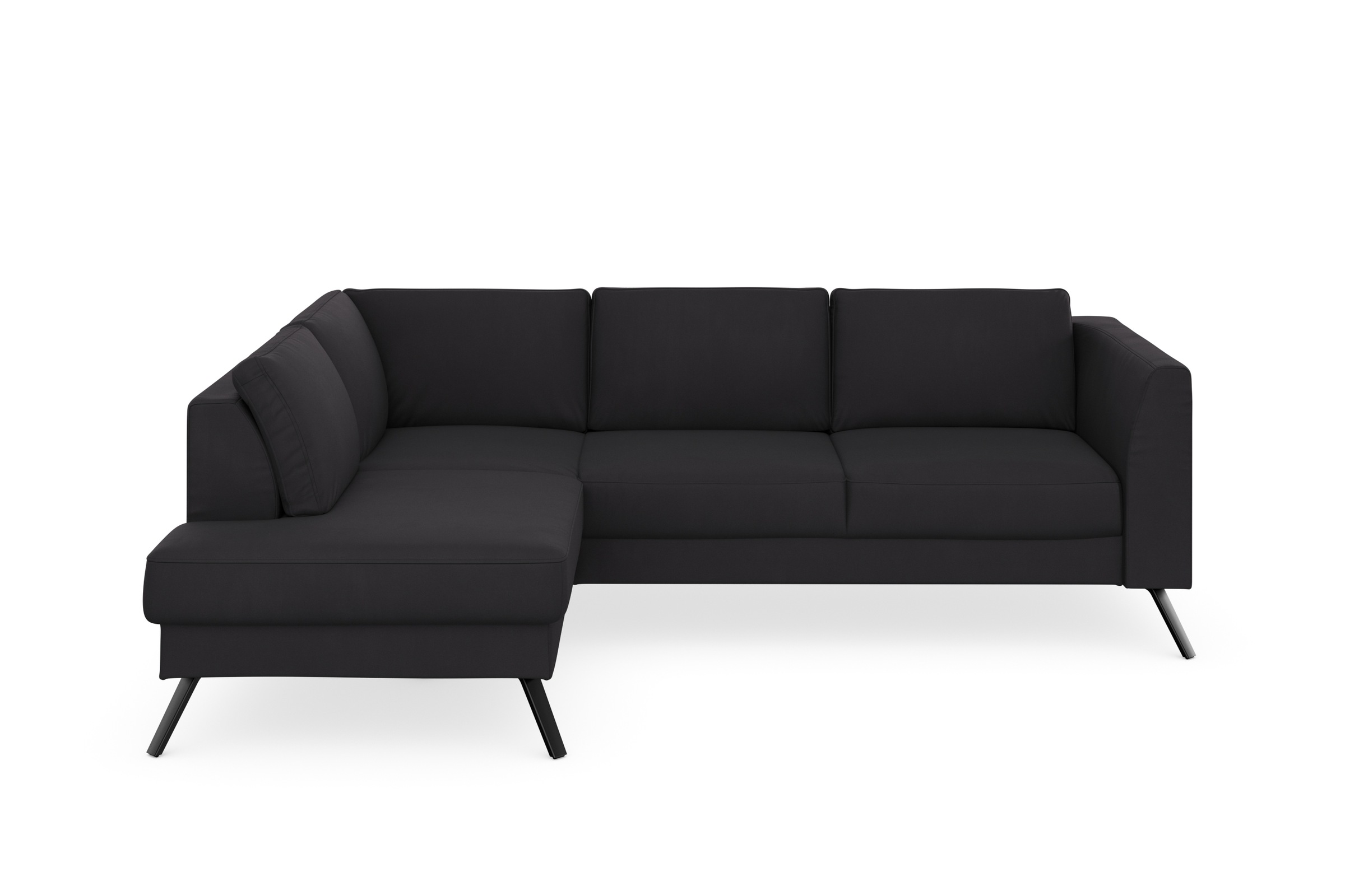 sit&more Ecksofa »Lindholm L-Form«, mit Sitztiefenverstellung und Federkern