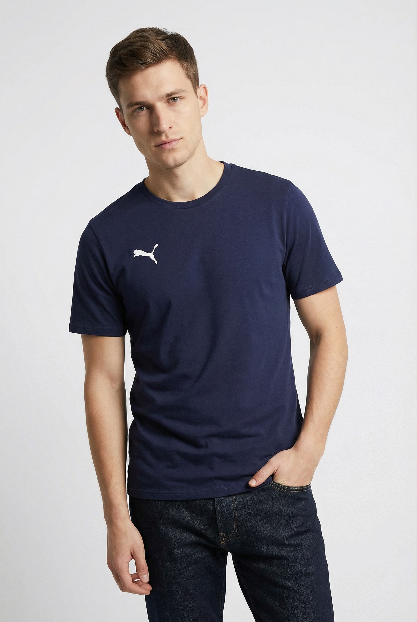 PUMA Trainingsshirt "TEAMGOAL CASUALS TEE" Regular Fit, Kurzarm-Design, Run günstig online kaufen