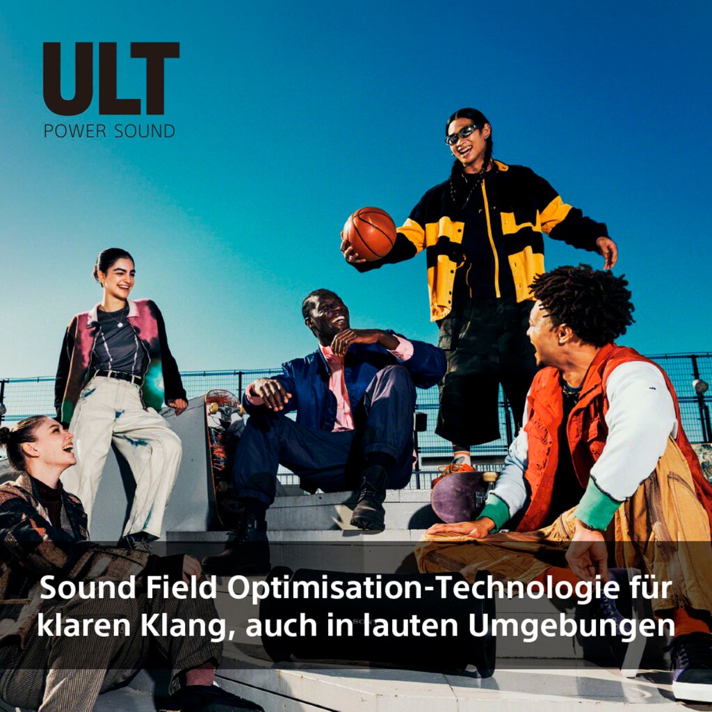 Sony Bluetooth-Lautsprecher »ULT FIELD 7«, ultimativem tiefen Bass,X Balanced Speaker,30 Stunden Batterielaufzeit