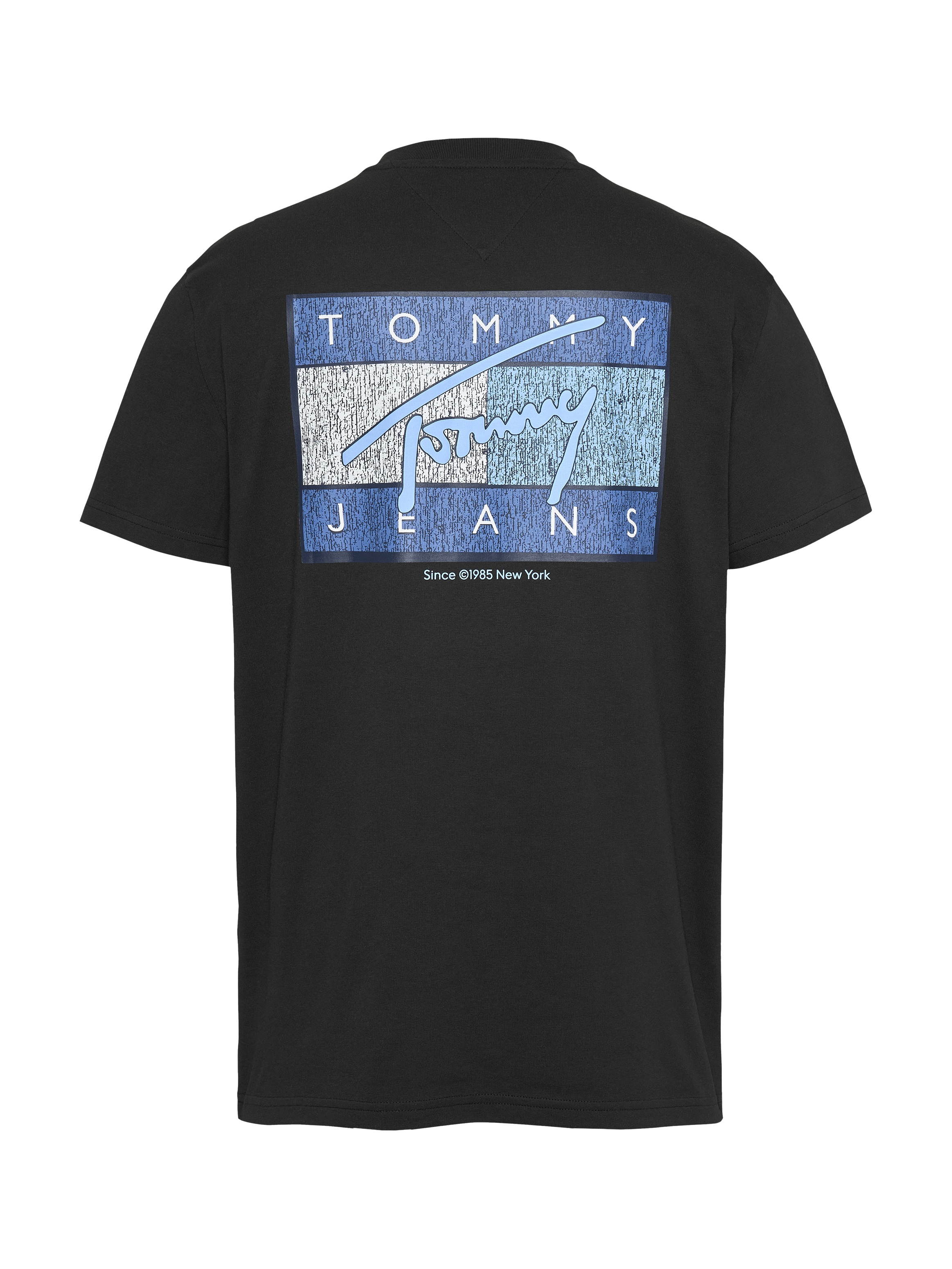 Tommy Jeans T-Shirt »TJM REG RWB FLAG TEE EXT«, mit großem Logo auf dem Rücken