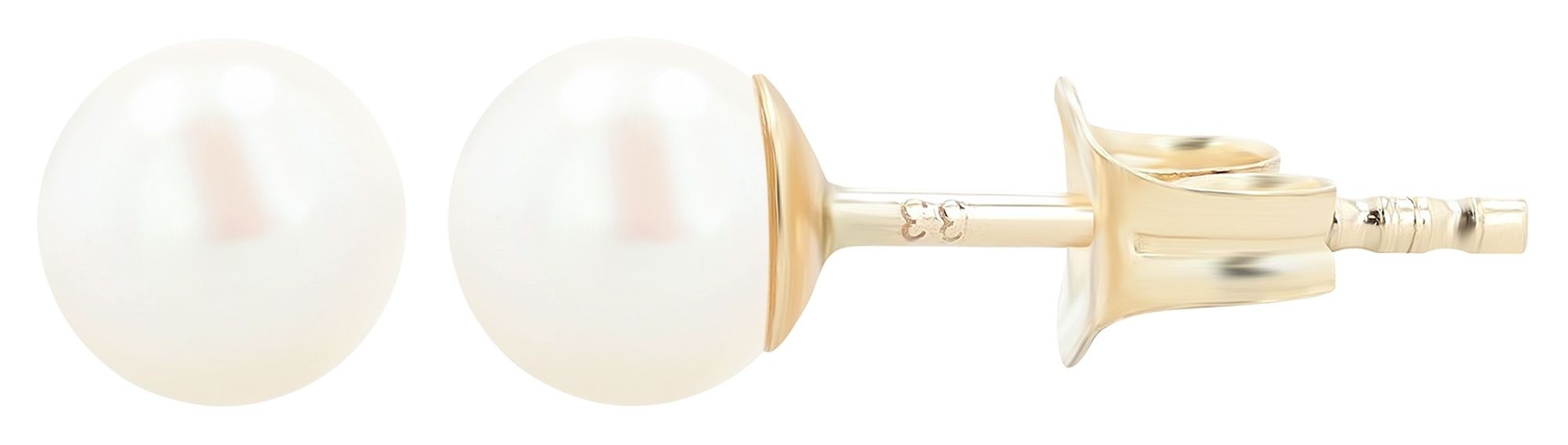 Adelia´s Paar Ohrhänger "Damen Ohrringe – Ohrstecker aus 333 Gold mit Perle günstig online kaufen