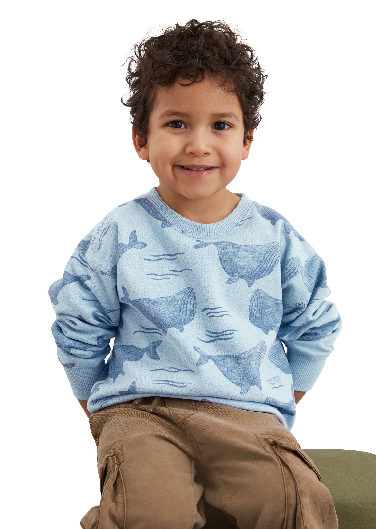 Marc O'Polo Sweatshirt »aus Bio-Baumwolle«