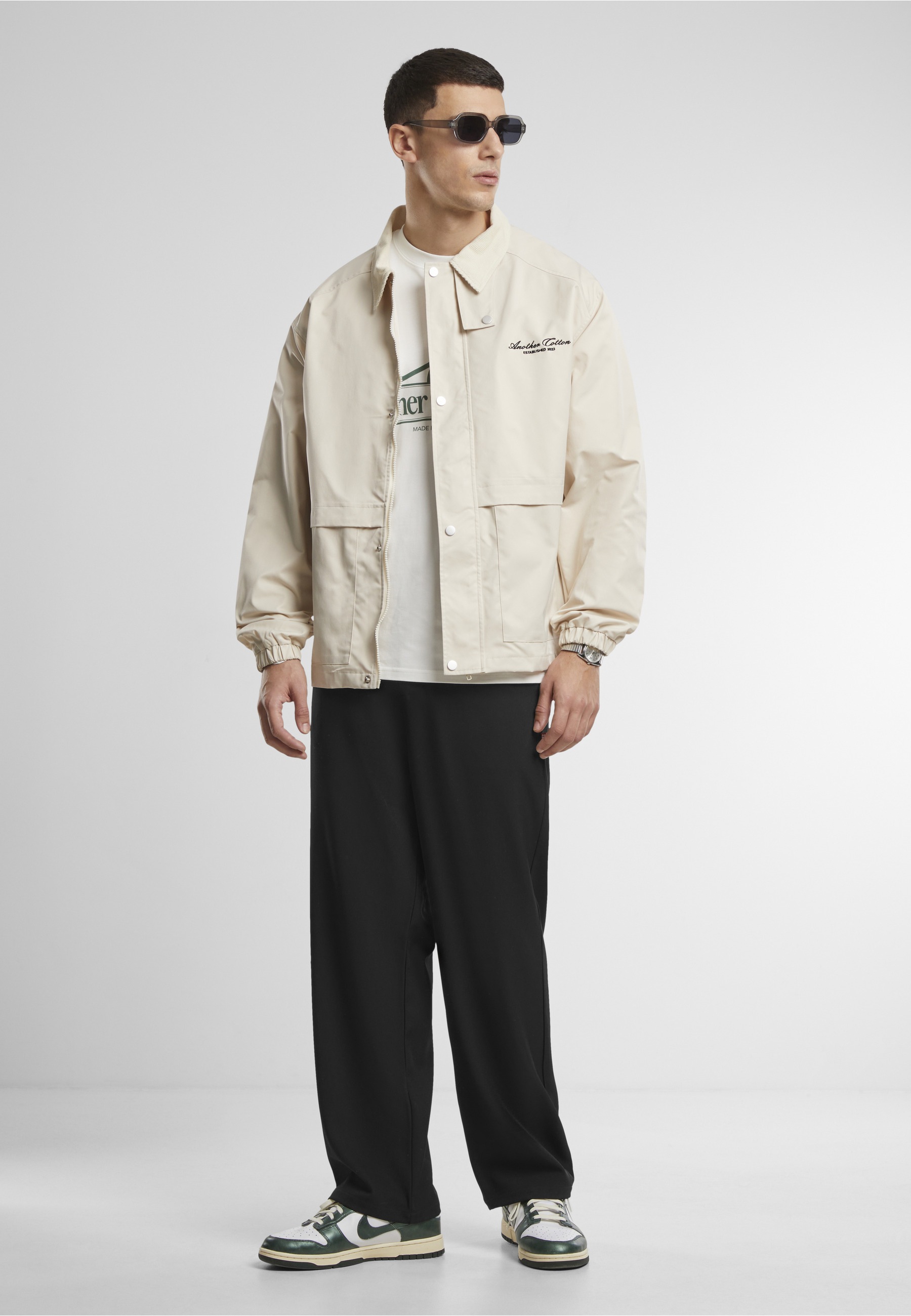 Another Cotton Lab Allwetterjacke »Another Cotton Lab« 1 Stk. tlg. ohne Kapuze