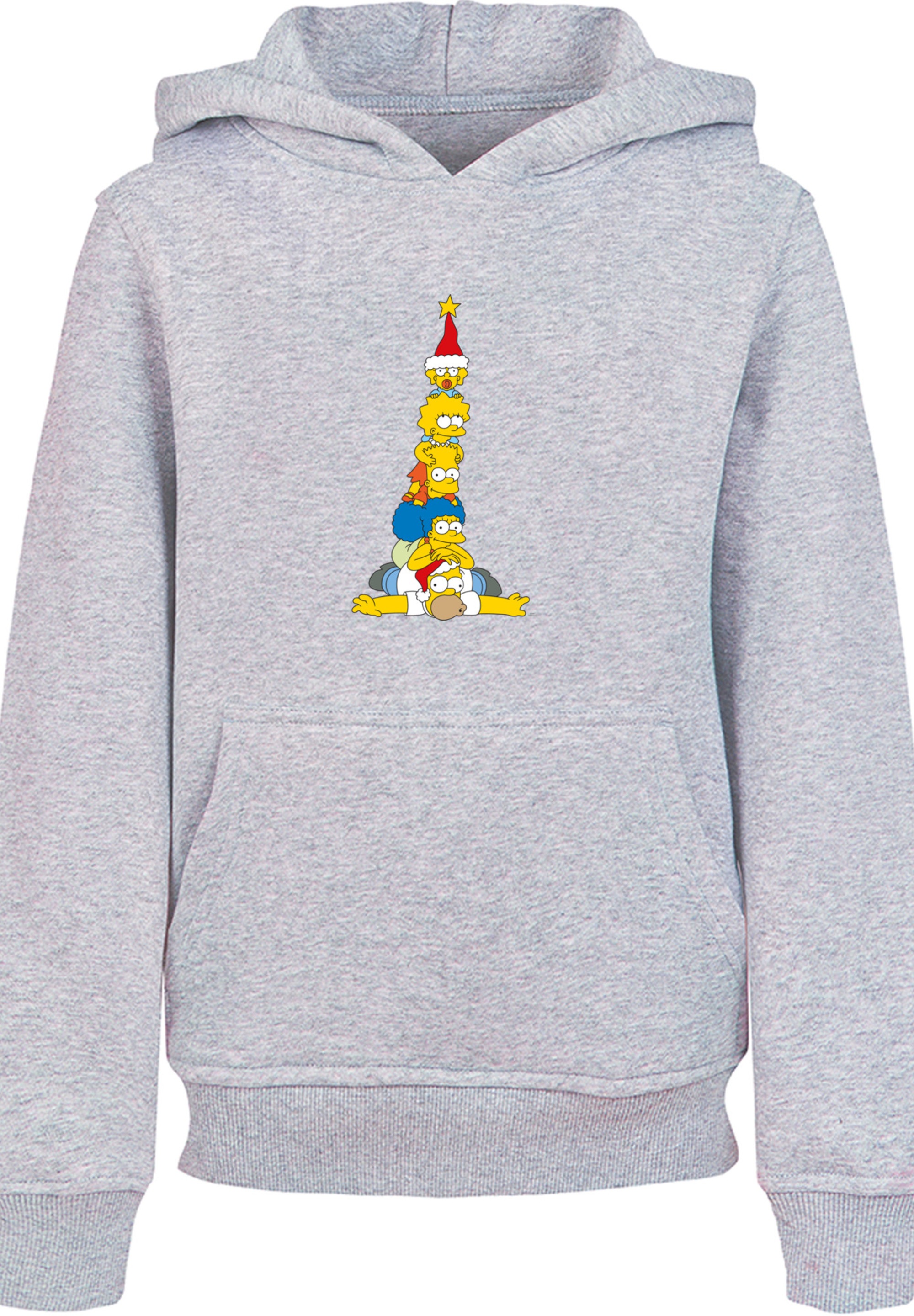F4NT4STIC Kapuzenpullover »The Simpsons Family Christmas Weihnachtsbaum«, Print