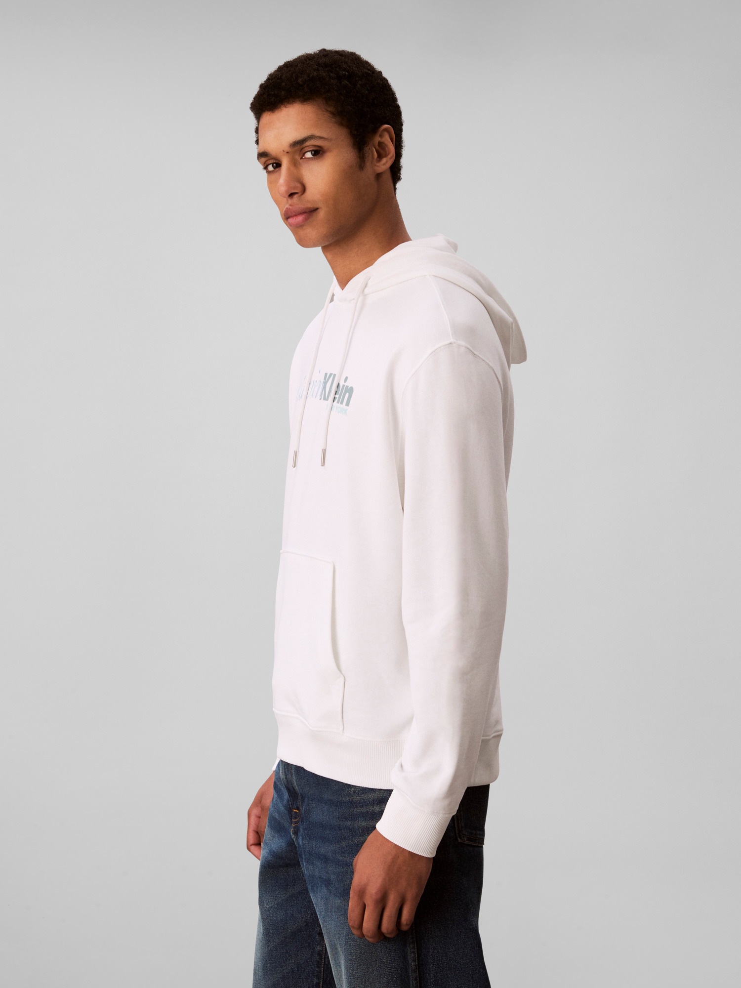 Calvin Klein Kapuzensweatshirt "LS EU 350TERRY CURSIVE GRAPHIC H", regular günstig online kaufen