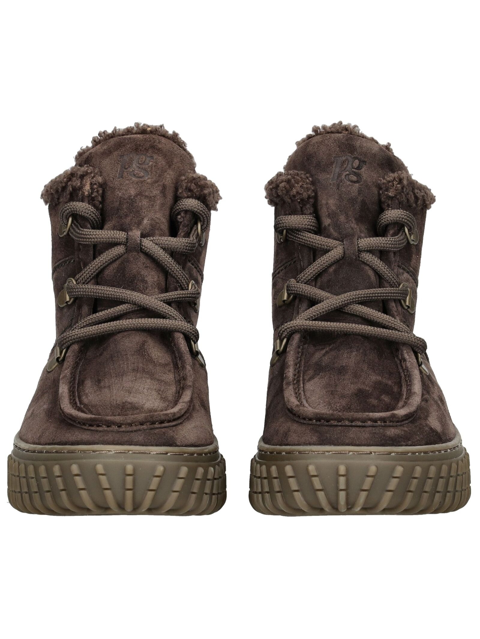 Paul Green Schnürstiefelette »Paul Green Stiefelette Veloursleder«