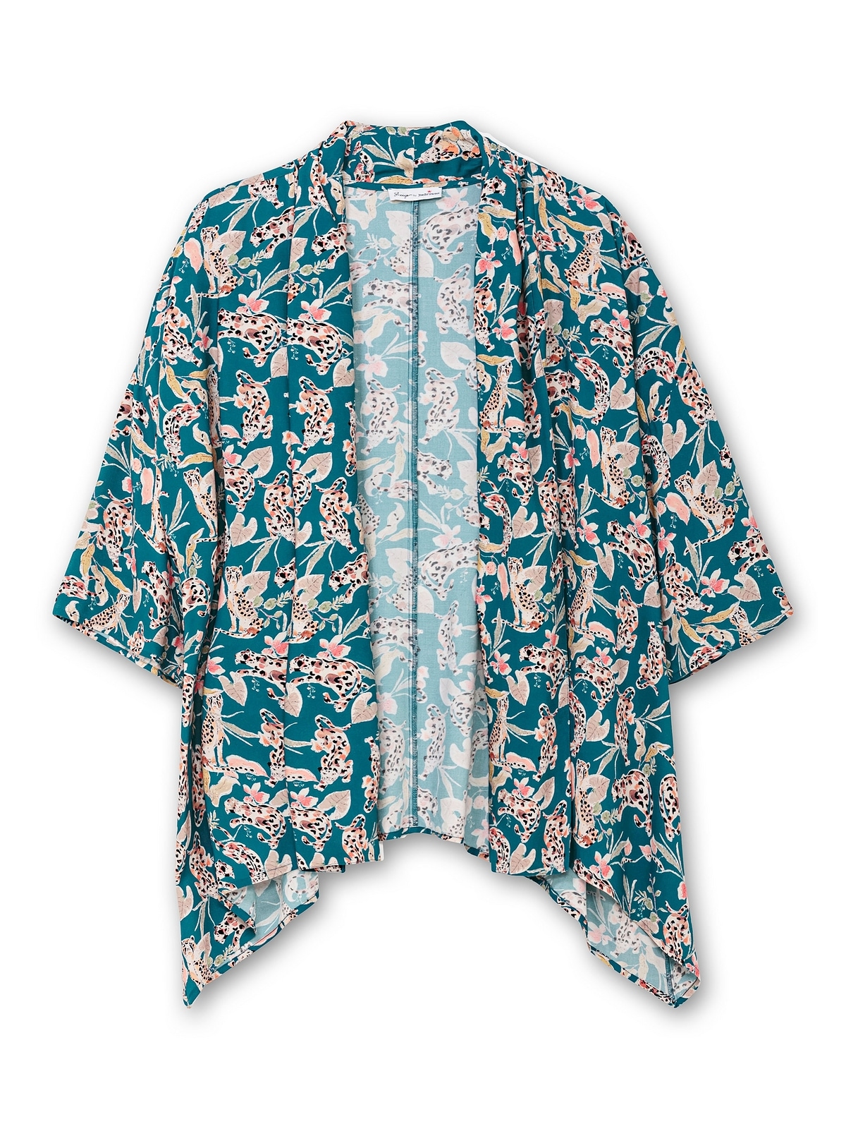 sheego by Joe Browns Longbluse »Große Größen«, im Kimono-Stil, mit Blumendruck