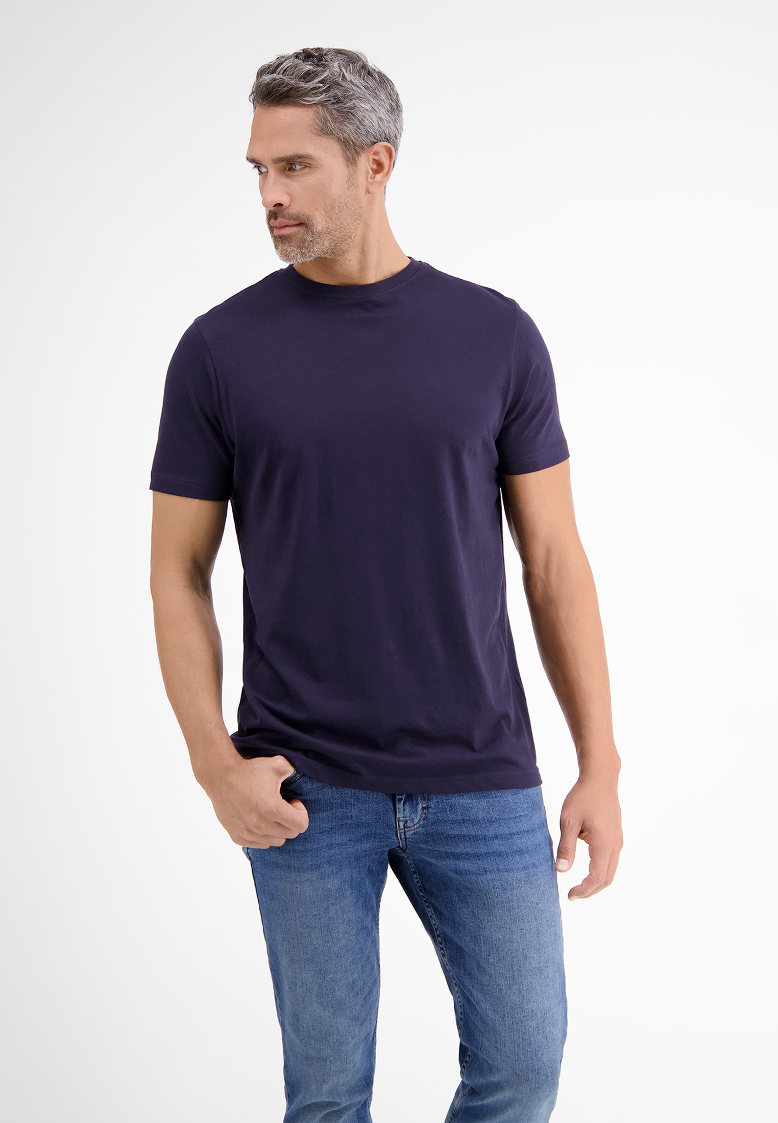 T-Shirt »LERROS Doppelpack T-Shirt Rundhals in Premium Baumwollqualität«