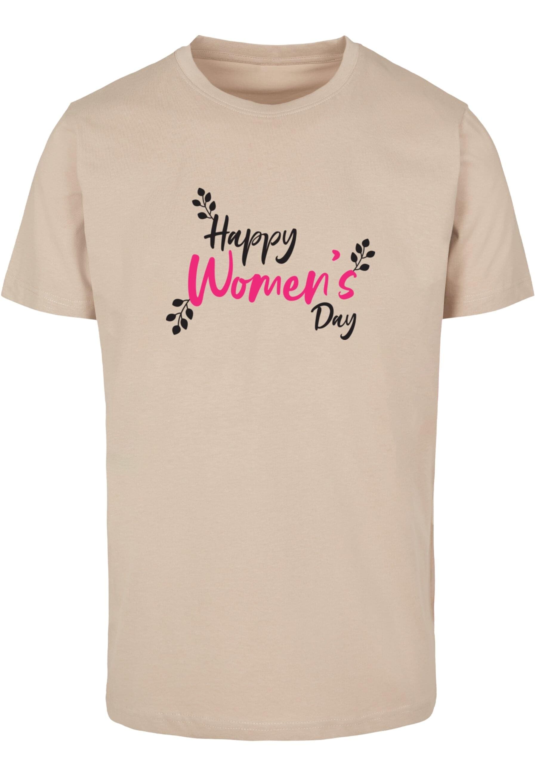 Merchcode T-Shirt "Merchcode Unisex WD - Happy Womens Day T-Shirt Round Nec günstig online kaufen