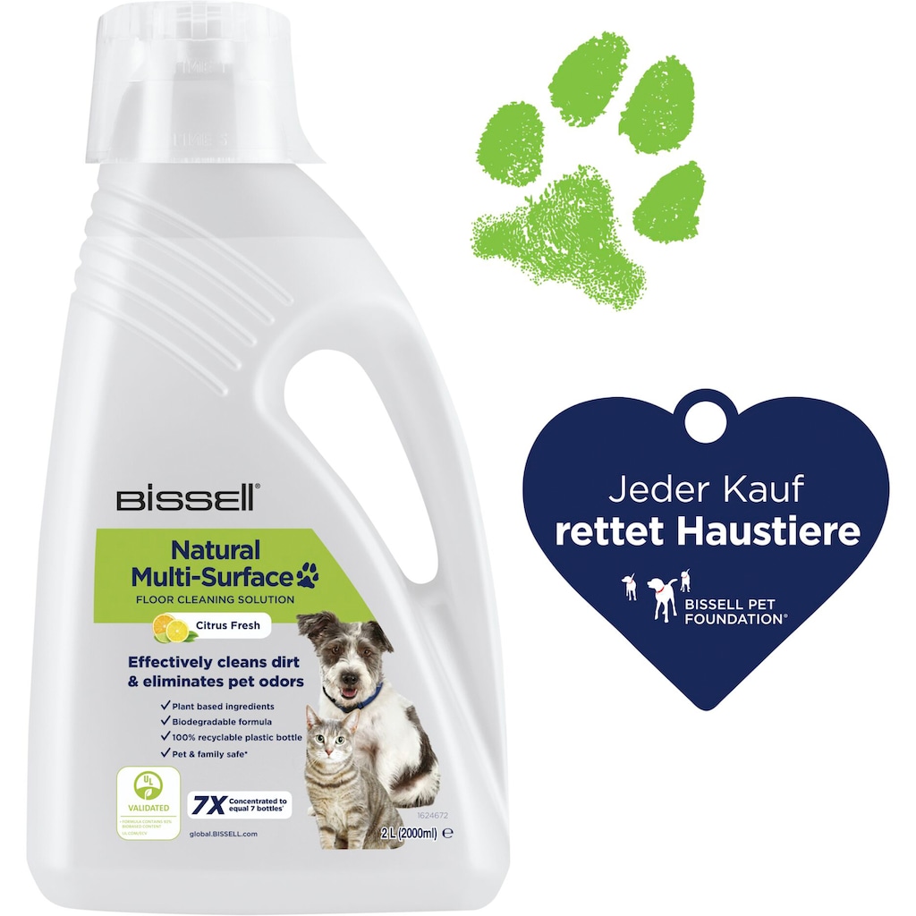 Bissell Flüssigreiniger »Natural Multi Surface 2L PET«