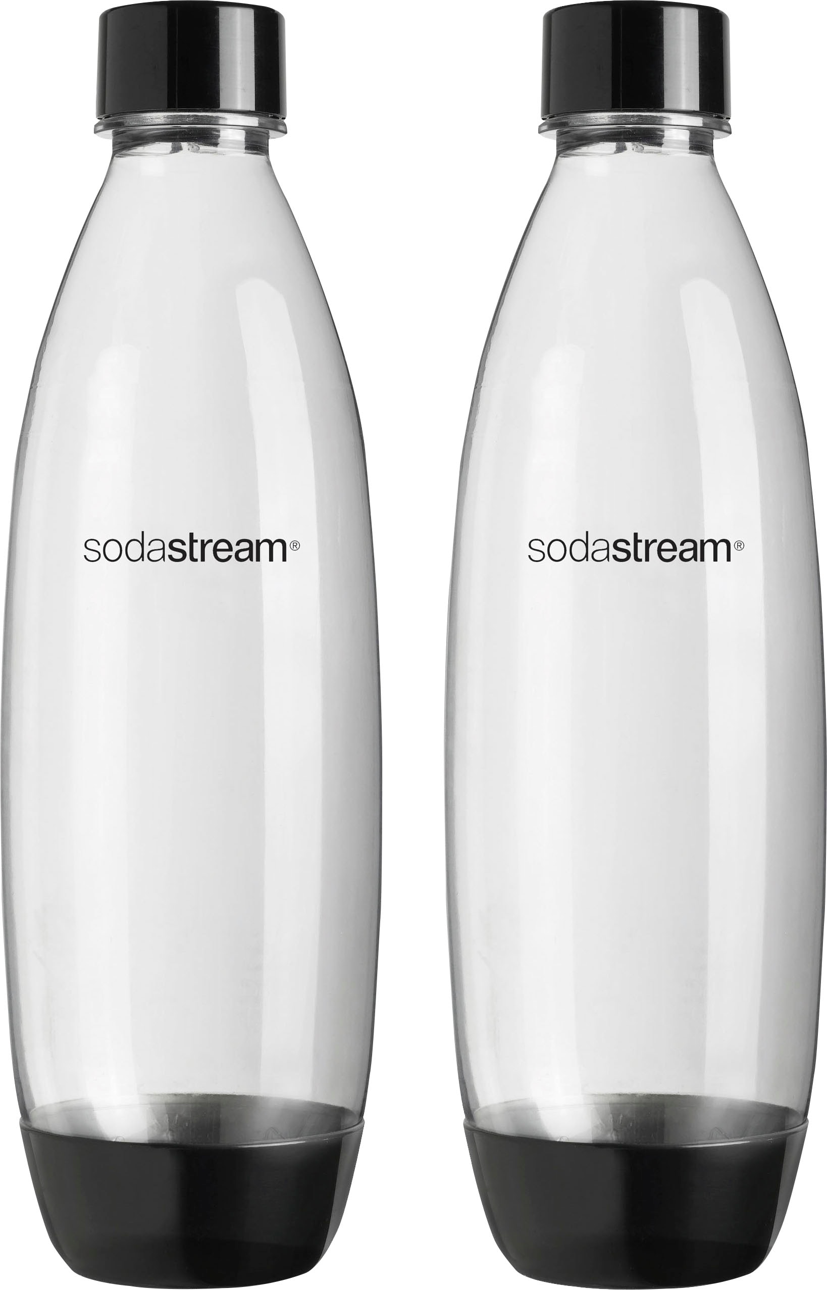 SodaStream Wassersprudler Flasche "DuoPack Fuse", (Set, 2 tlg.), Kunststoff,Ersatzflaschen für SodaStream Wassersprudler