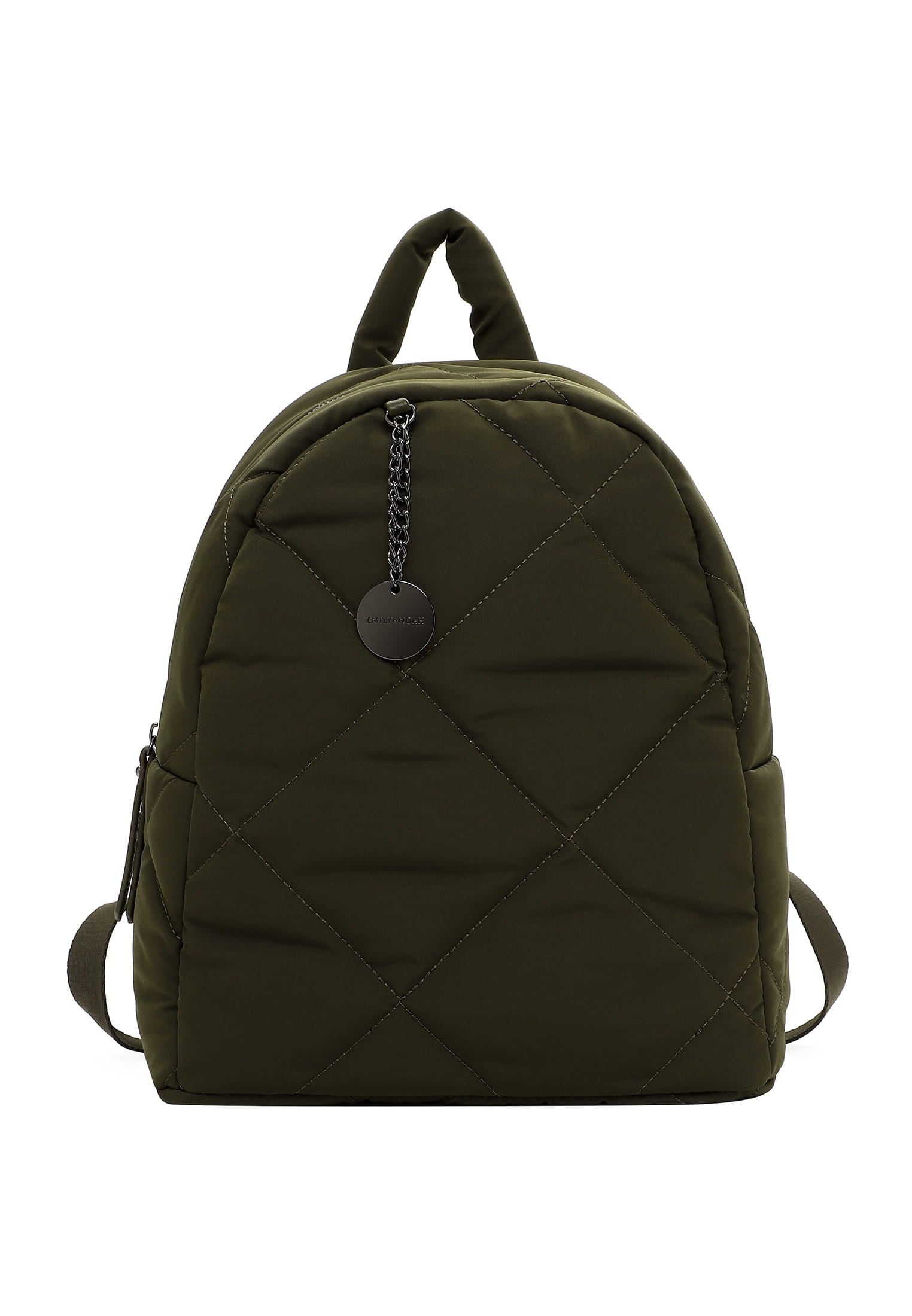 EMILY & NOAH Rucksack "Rucksack E&N Hanni", grün, Polyester, Rucksäcke