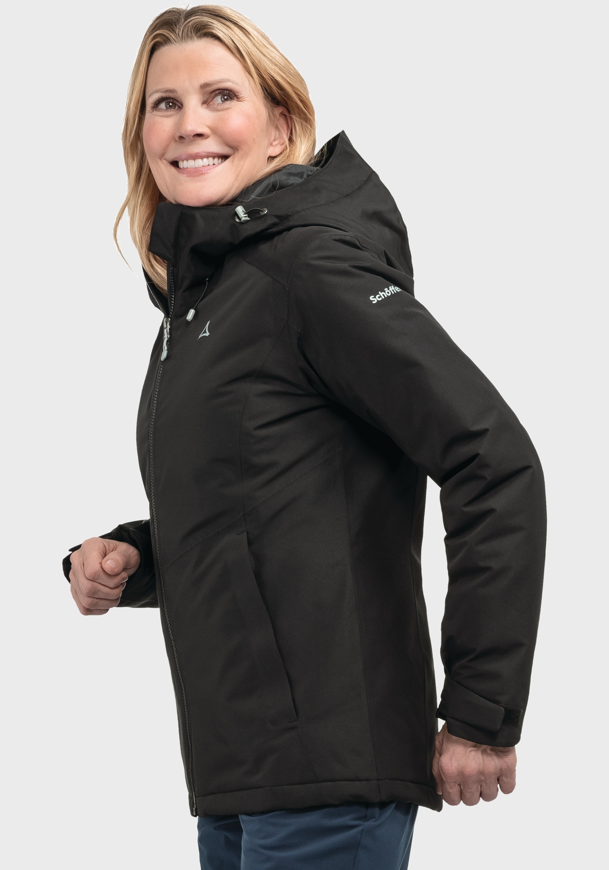 Schöffel Outdoorjacke »Hiking Ins Jacket Style Wildkar WMS«, mit Kapuze