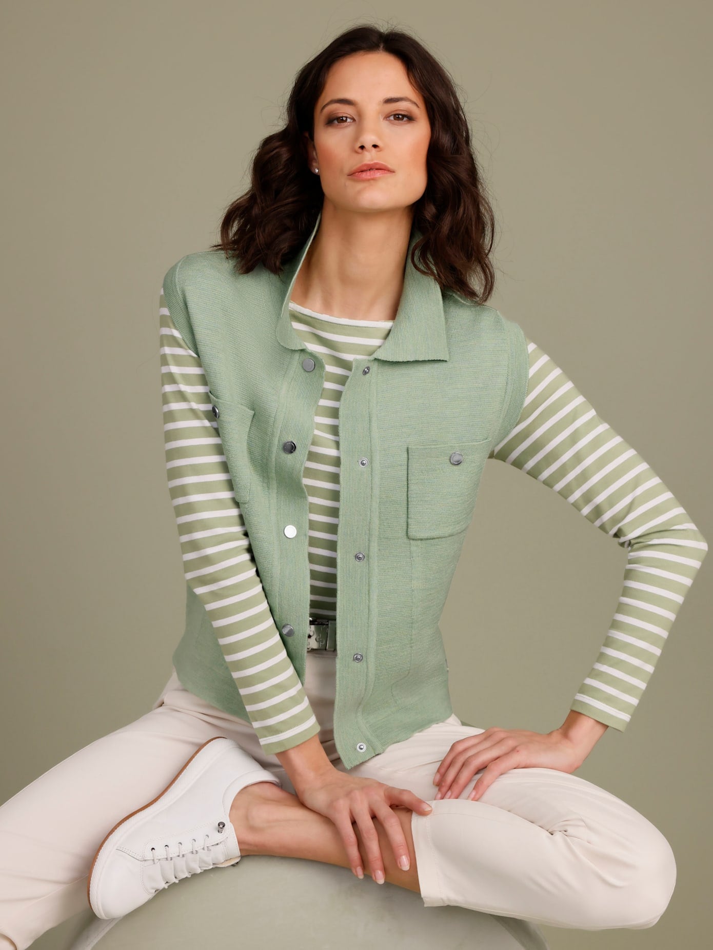 CREATION L PREMIUM Strickweste