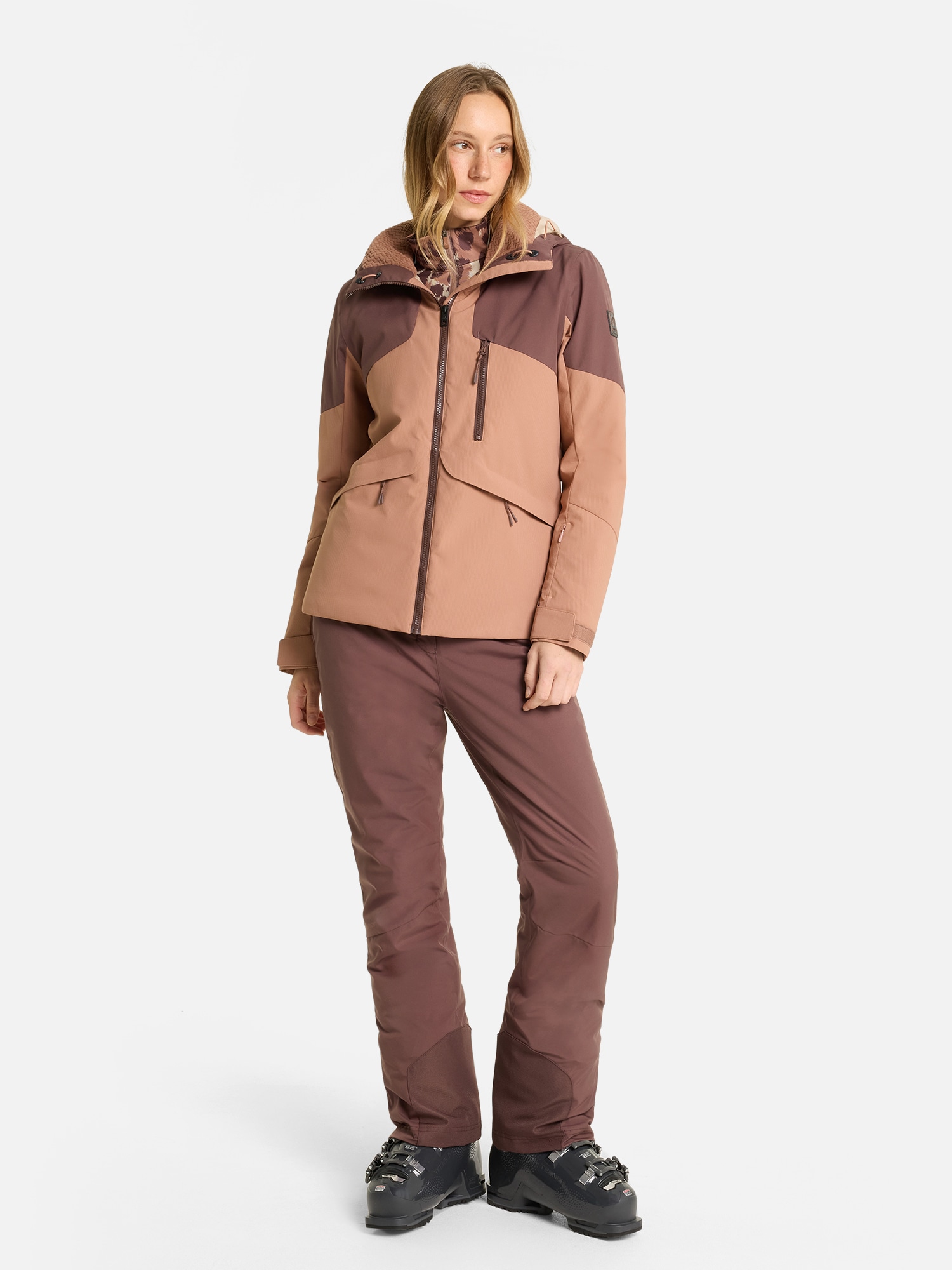 Ziener Skijacke »THILDE-Z AQUASHIELD® DAMEN« wasser- und winddicht, atmungsaktiv, warm, elastisch, Kapuze