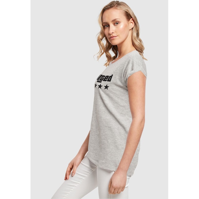 Laides (1 Tee«, »Damen Wanted Extended BAUR tlg.) online Merchcode T-Shirt Shoulder kaufen |
