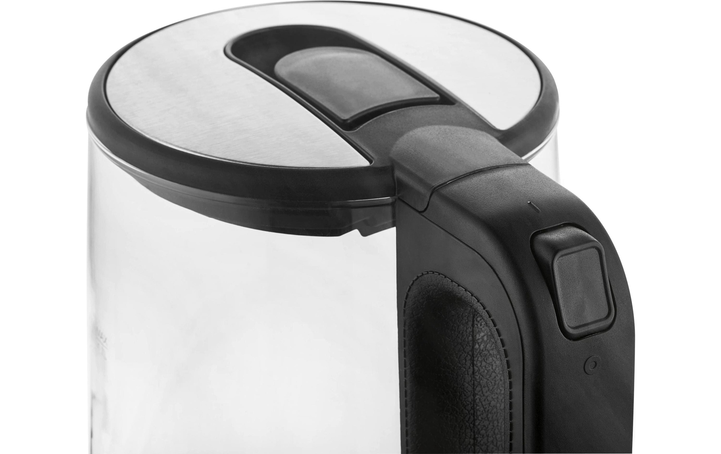 GOURMETmaxx Wasserkocher »45474 l, Silber/Transparent« 1,7 l 2200 W