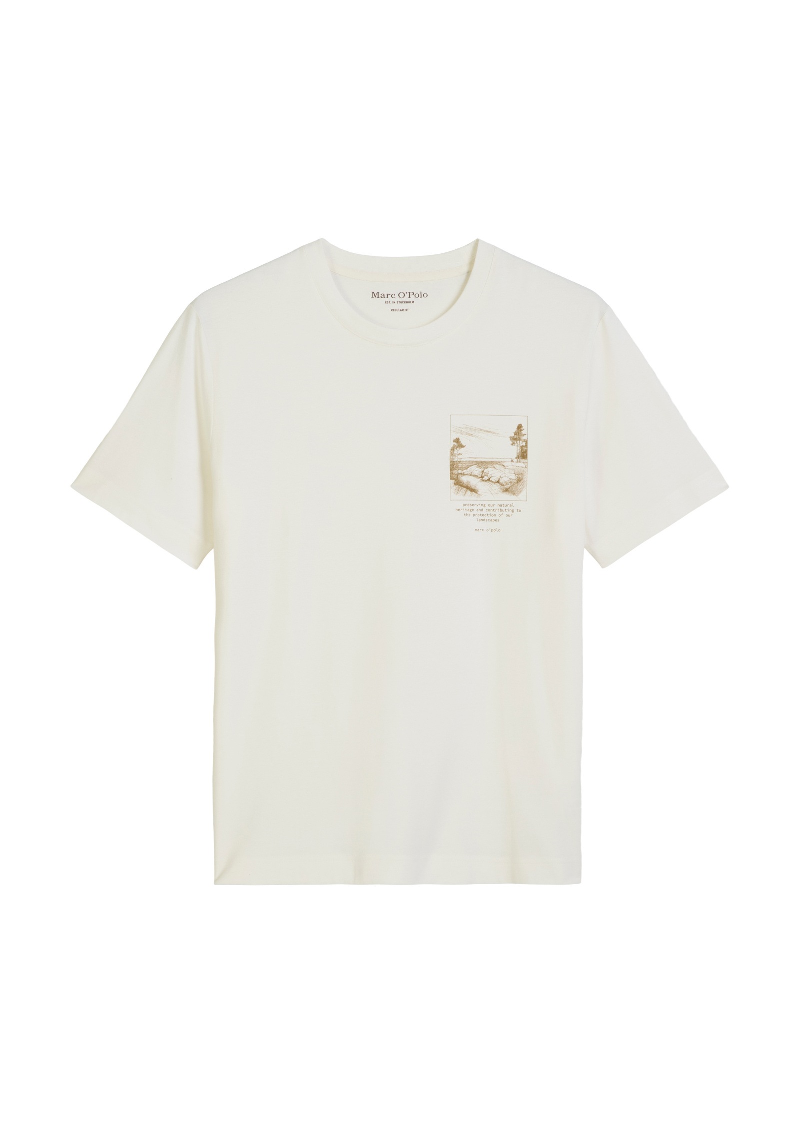 Marc O'Polo T-Shirt »mit Nature-Print«