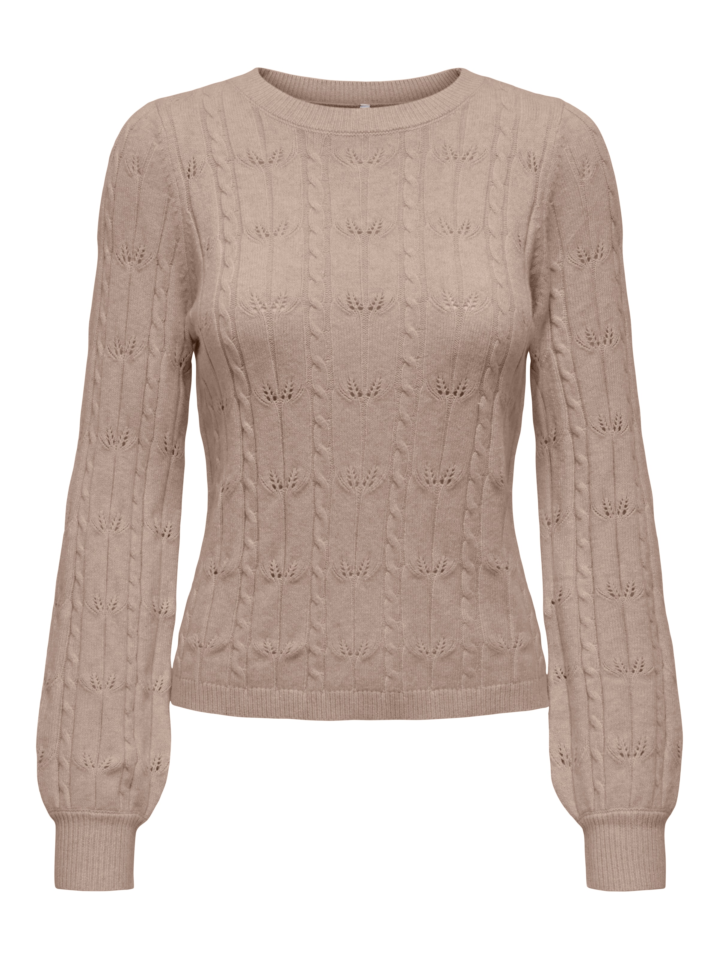 ONLY Strickpullover "ONLKATIA LS STRUCTURE O-NECK PULL CC KNT" günstig online kaufen