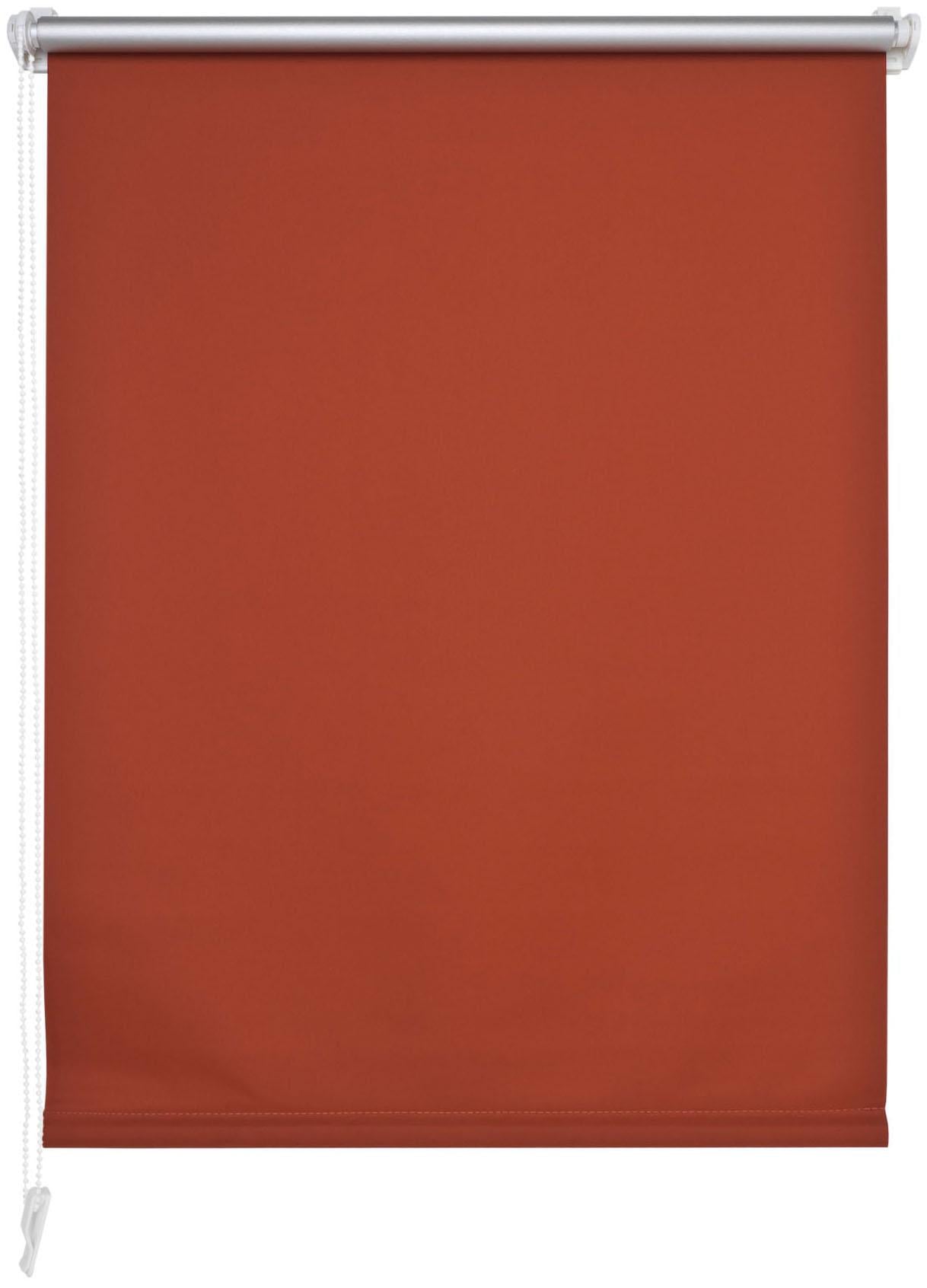 Seitenzugrollo LIEDECO, B:100cm H:150cm, orange, Polyester, Rollos