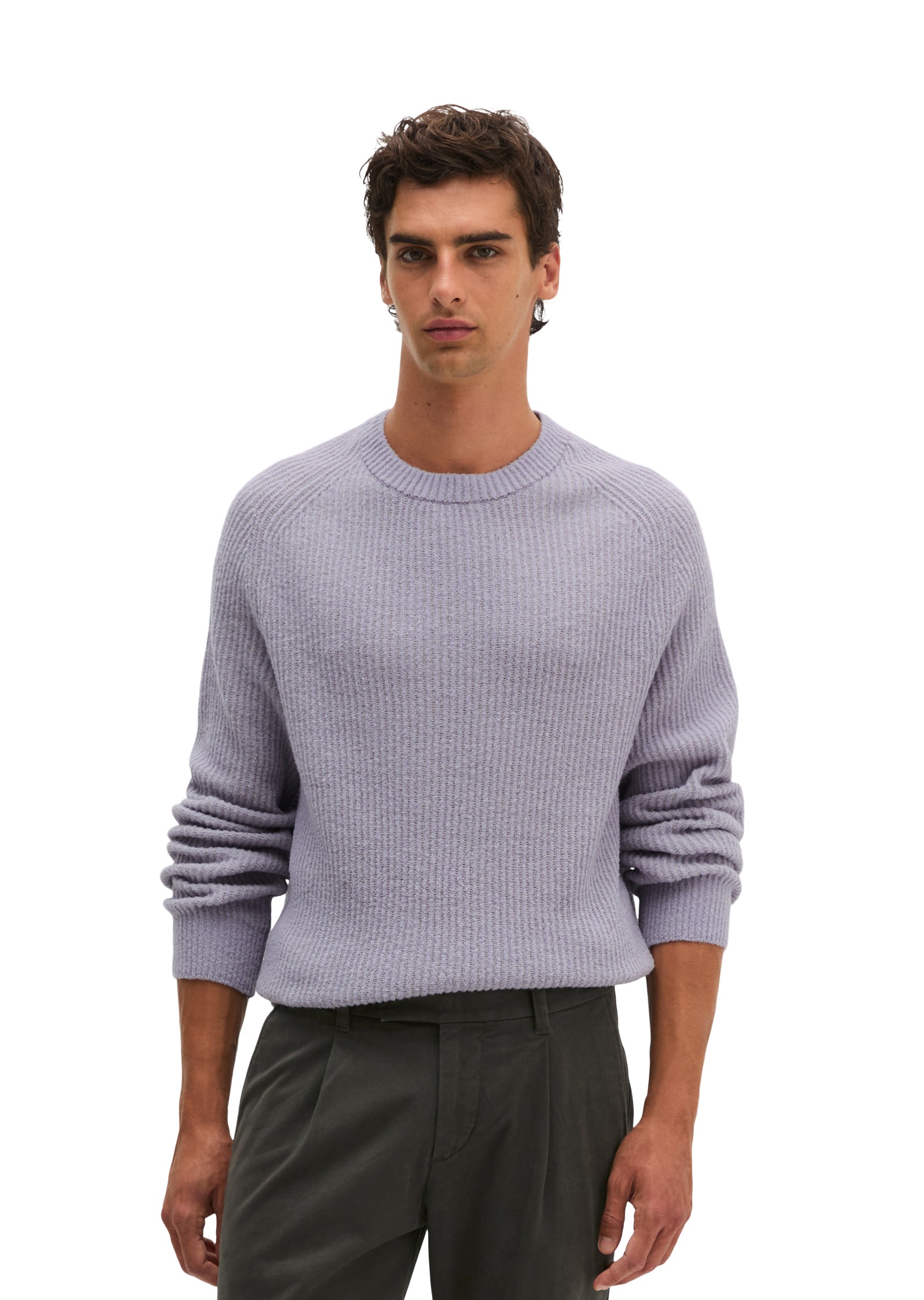 Marc O'Polo Strickpullover »aus weichem Schurwolle-Mix«