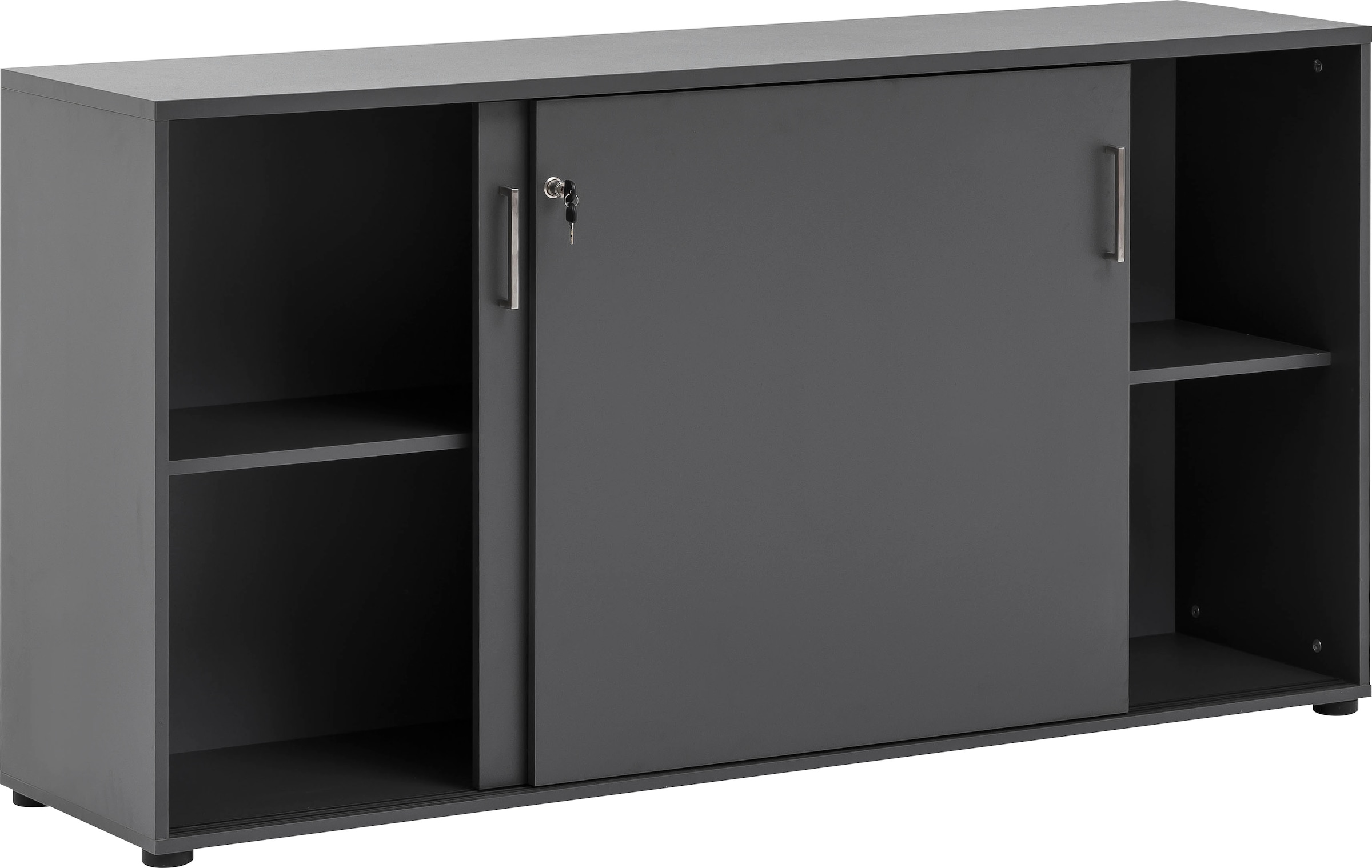 Schildmeyer Aktenschrank »Serie 1500 made in Germany«, abschließbare Kommode, Maße B160,2 x T41 x H84,2 cm, Made in Germany