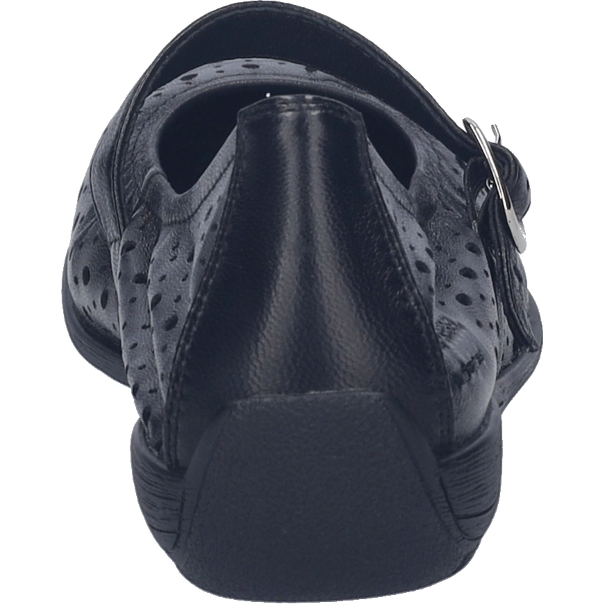 Ballerina JOSEF SEIBEL "Fenja 41, black-black", Damen, Gr. 36, schwarz (schwarz, schwarz), Obermaterial: 100% Rindsleder Leather cow., Schuhe Ballerina 3