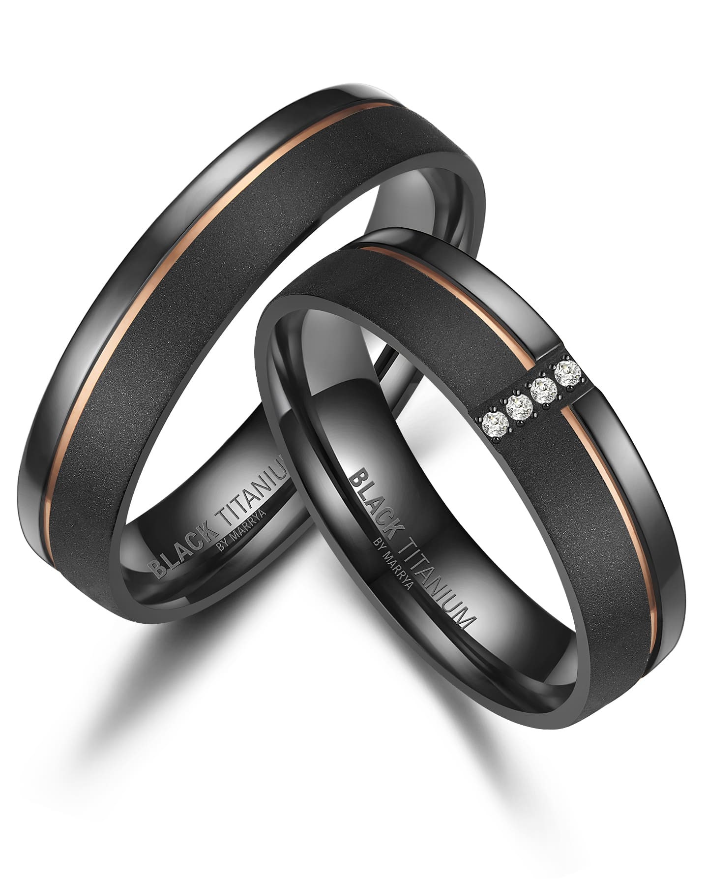 Marrya Trauring »BLACK TITANIUM by MARRYA«