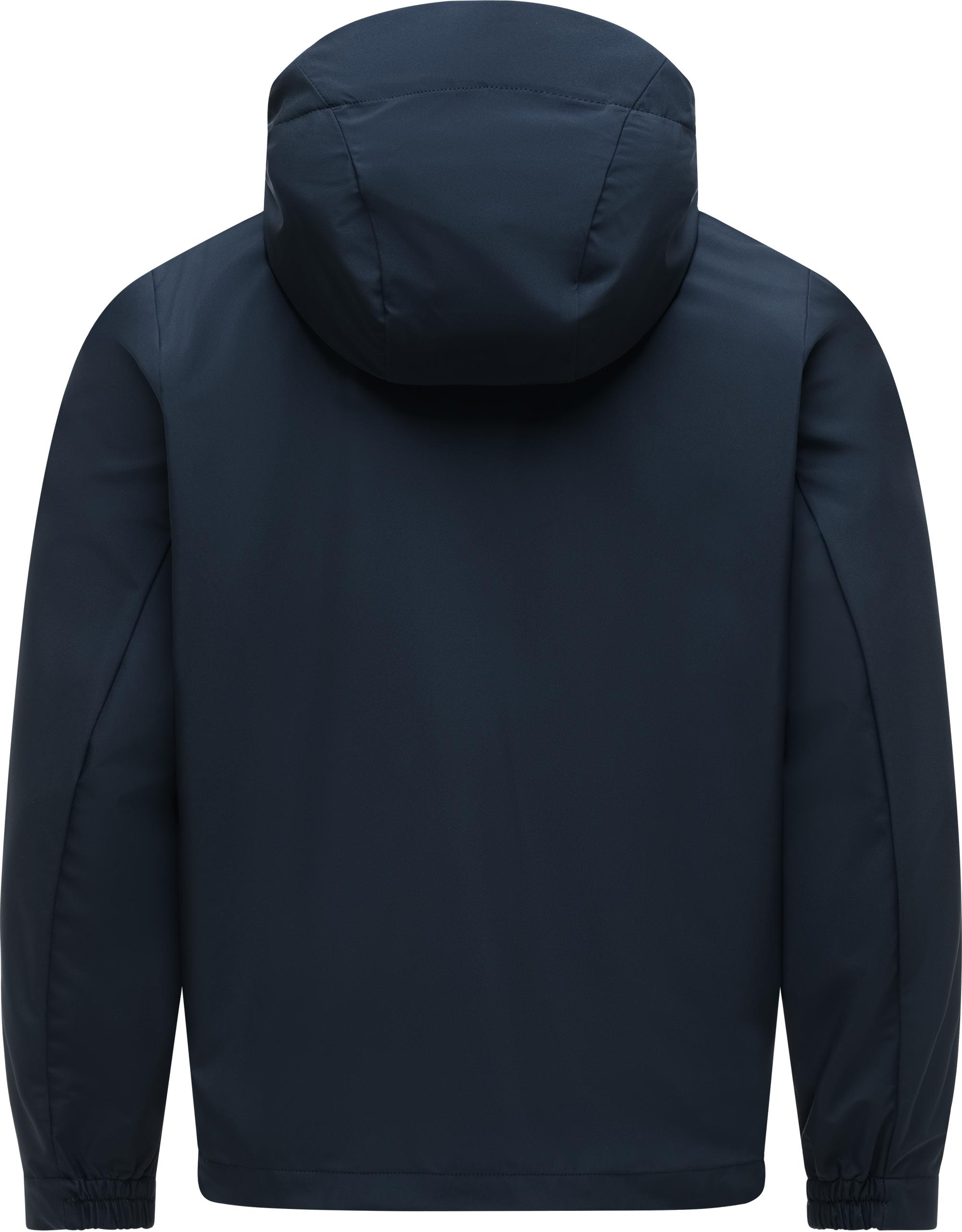 Softshelljacke RAGWEAR "Shellwie Bonded", Herren, Gr. L (52), navy, Softshell, Obermaterial: 100% Polyester, gerade hüftbedeckend, hoch geschlossener Ausschnitt, Ärmel ohne Ärmelschlitz Windstopperbündchen mit Windstopper, Jacken Softshelljacke, wasserdic 2