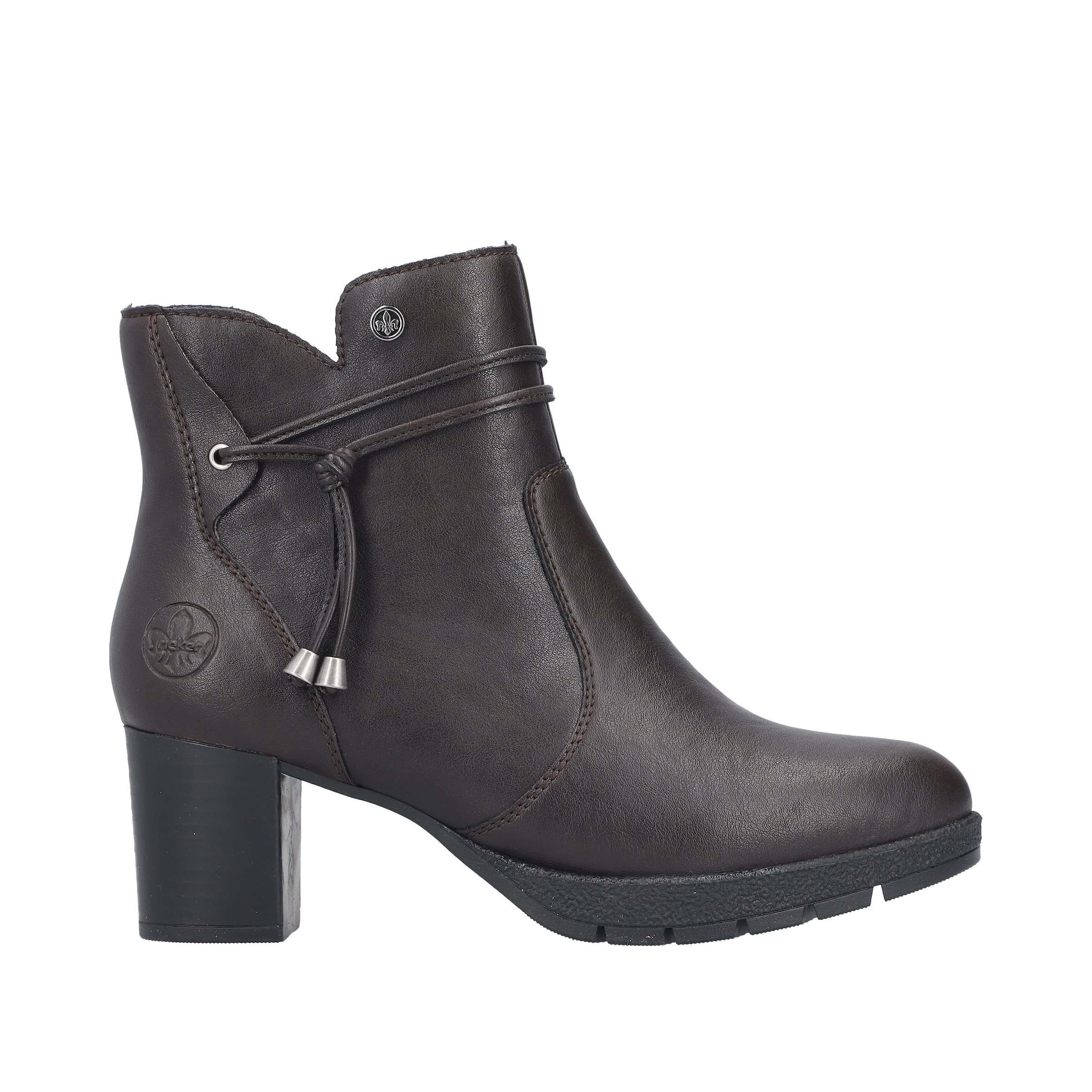Rieker Stiefelette  Ankleboots mit herausnehmbarer Innensohle, schmale Form