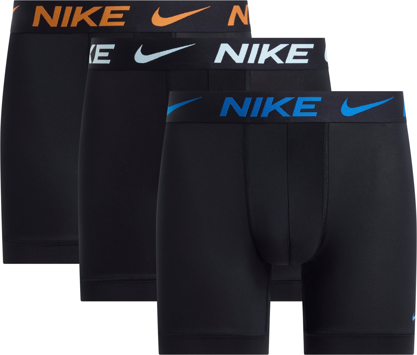NIKE Underwear Boxer "BOXER BRIEF 3PK" Packung, 3er, 3 Stk. mit Logo-Elasti günstig online kaufen