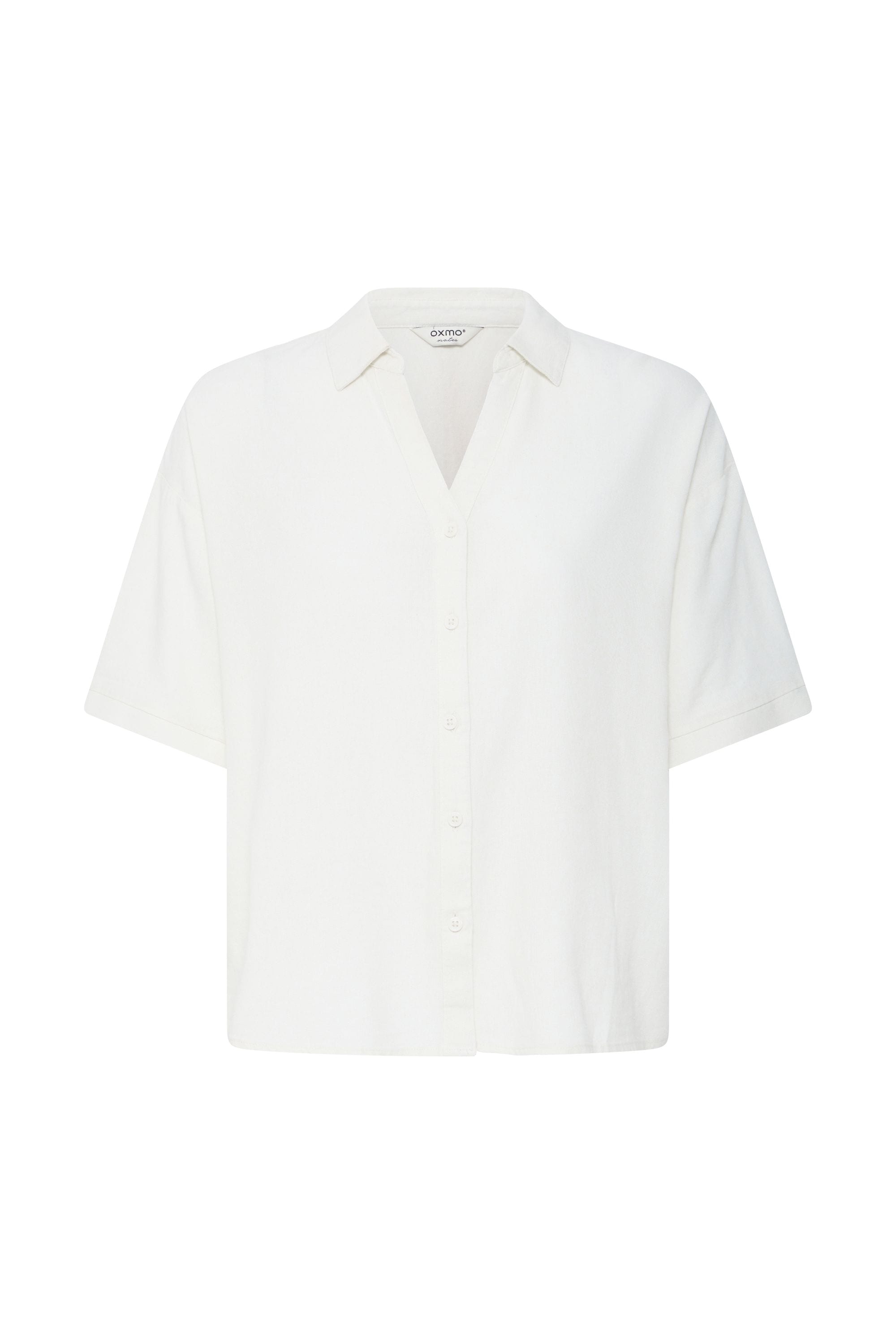 OXMO Hemdbluse »Hemdbluse OXNInna Linen Mix«