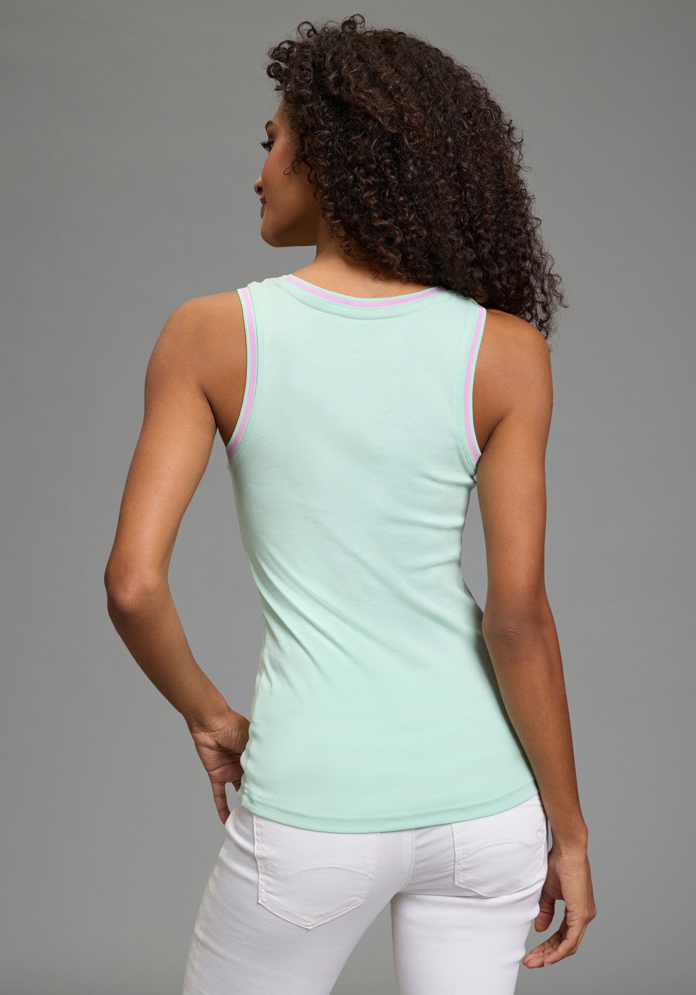 KangaROOS Tanktop mit collem Sommer-Logo-Print günstig online kaufen