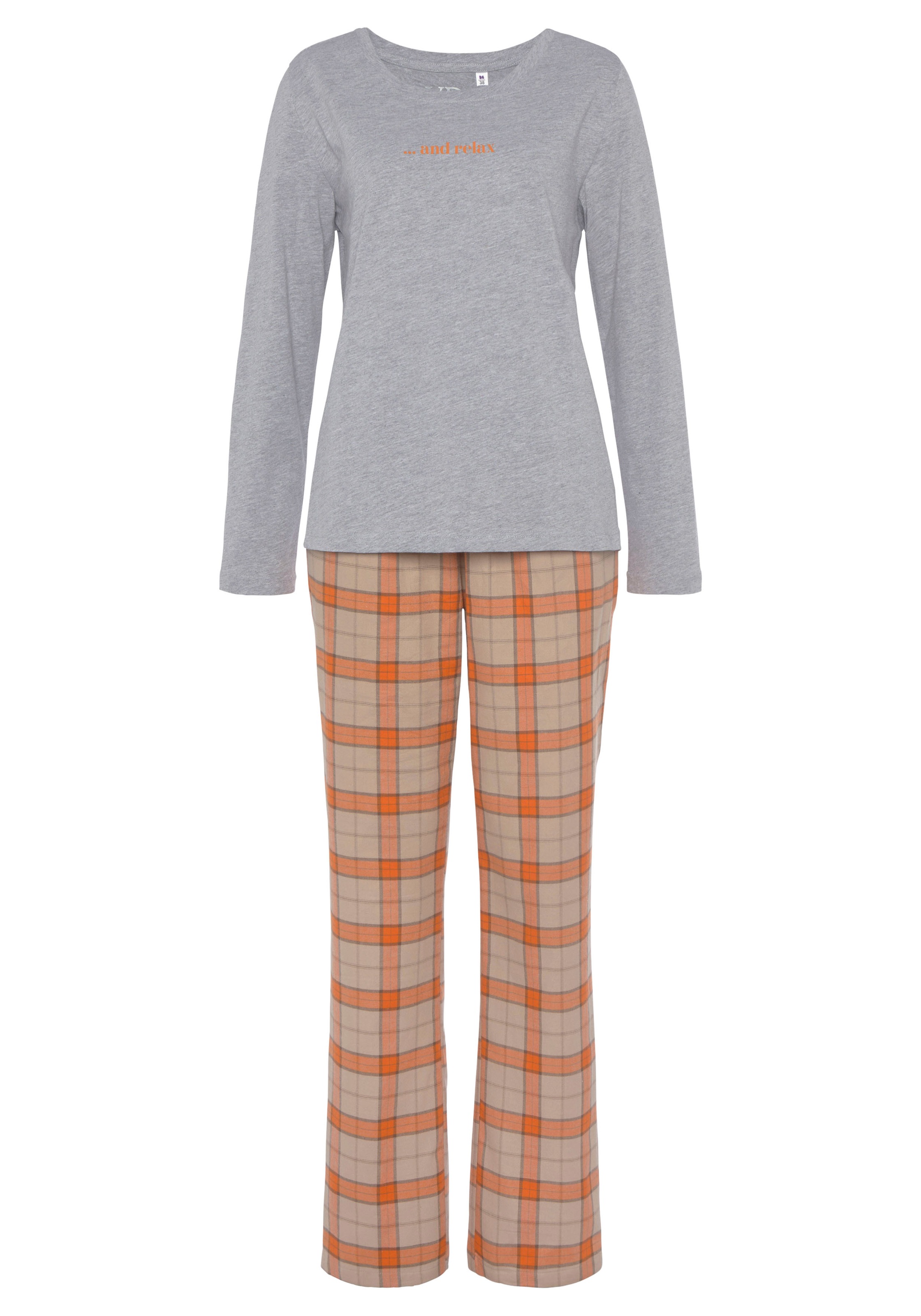 Vivance Dreams Pyjama 2-teilig, 2 tlg. aus kuschelig weichem Flanell günstig online kaufen