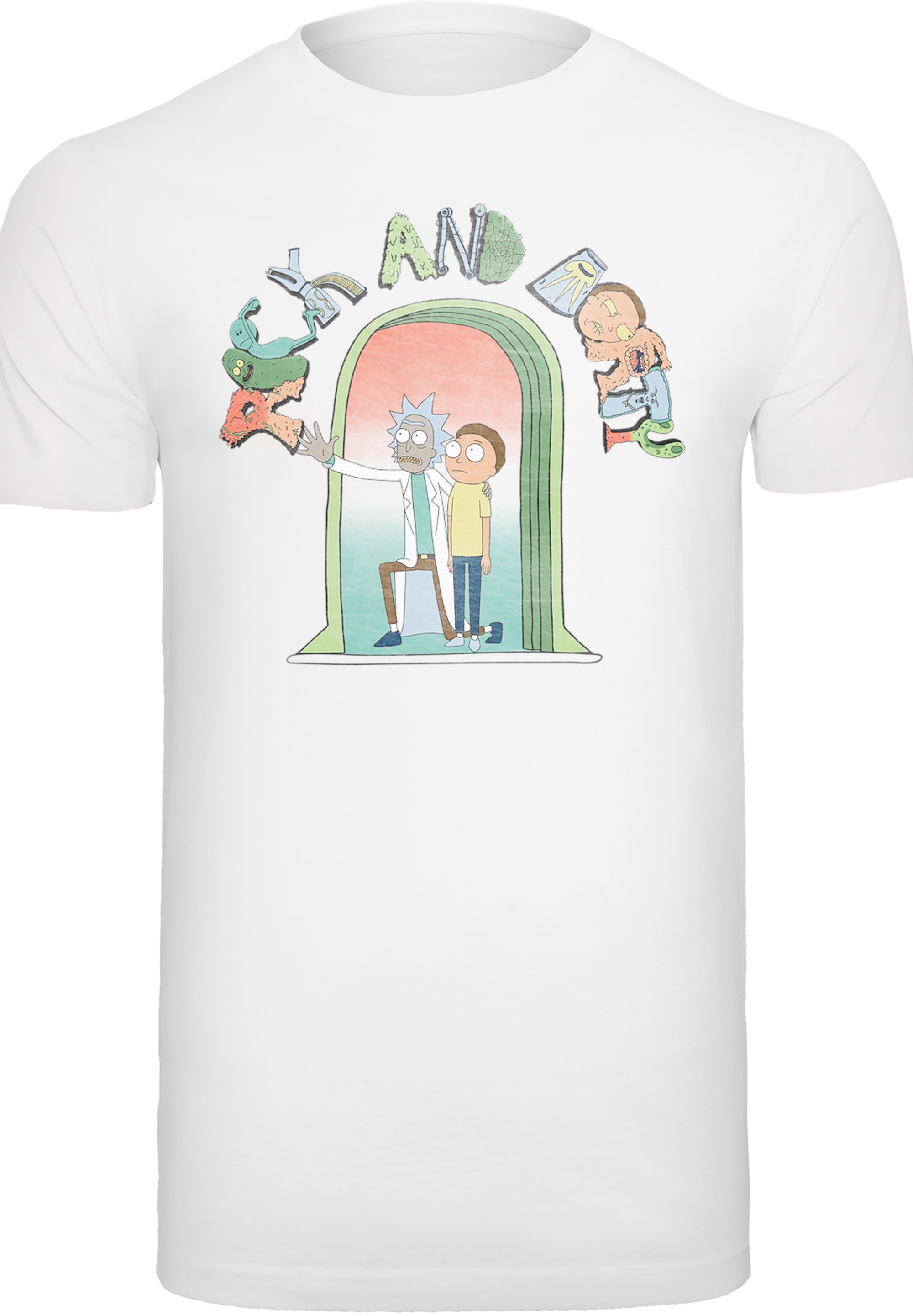 F4NT4STIC T-Shirt »T-Shirt RICK AND MORTY«, Herren,Premium Merch,Regular-Fit,Basic,Bedruckt