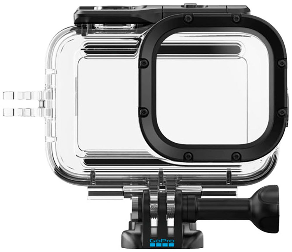 GOPRO Kamera-Hülle "Schutzgehäuse (Mission 1)", transparent (schwarz, transparent), Kamera, Hüllen - Kunststoff