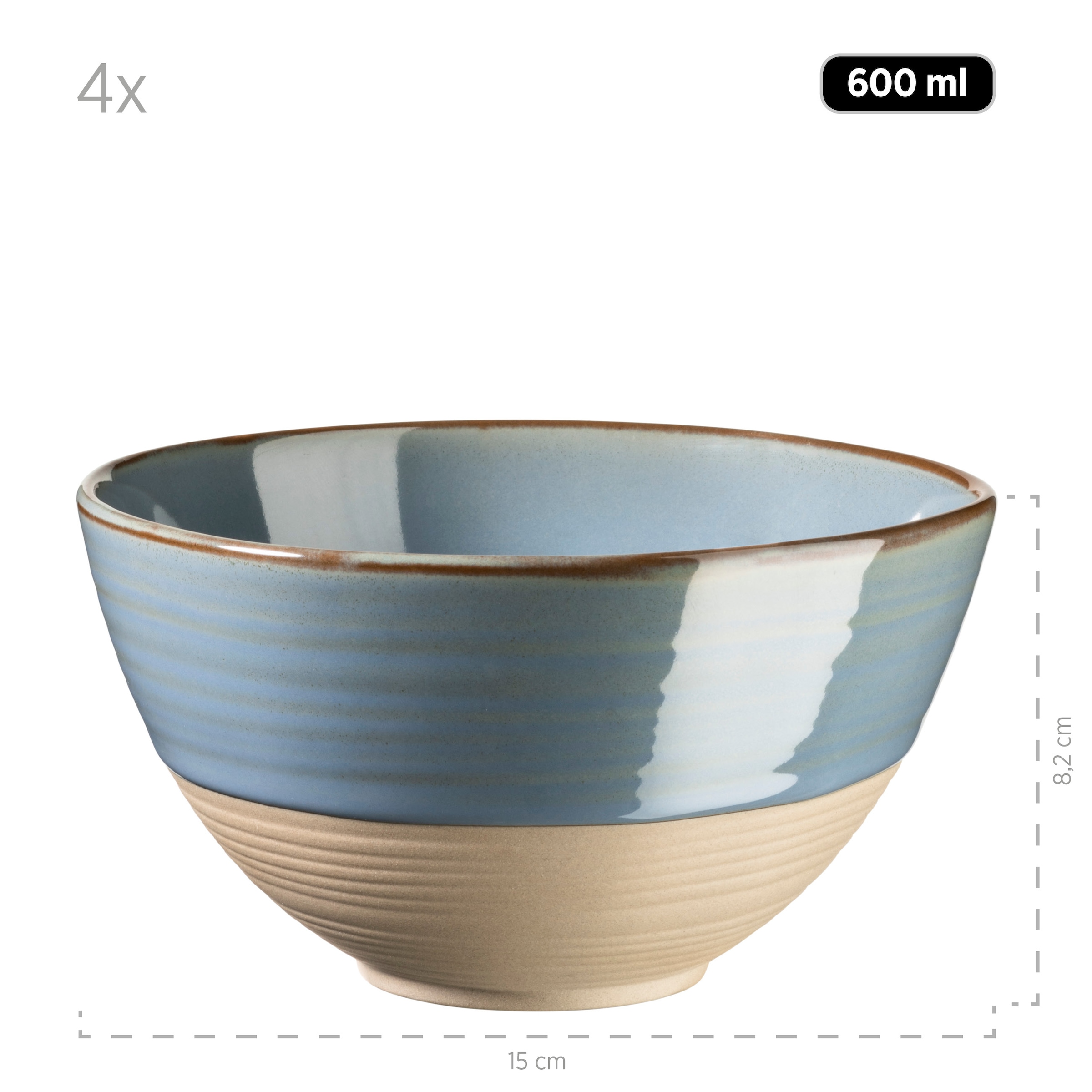 MÄSER Kombiservice »NOTTINGHAM, Geschirr-Set, Keramik«