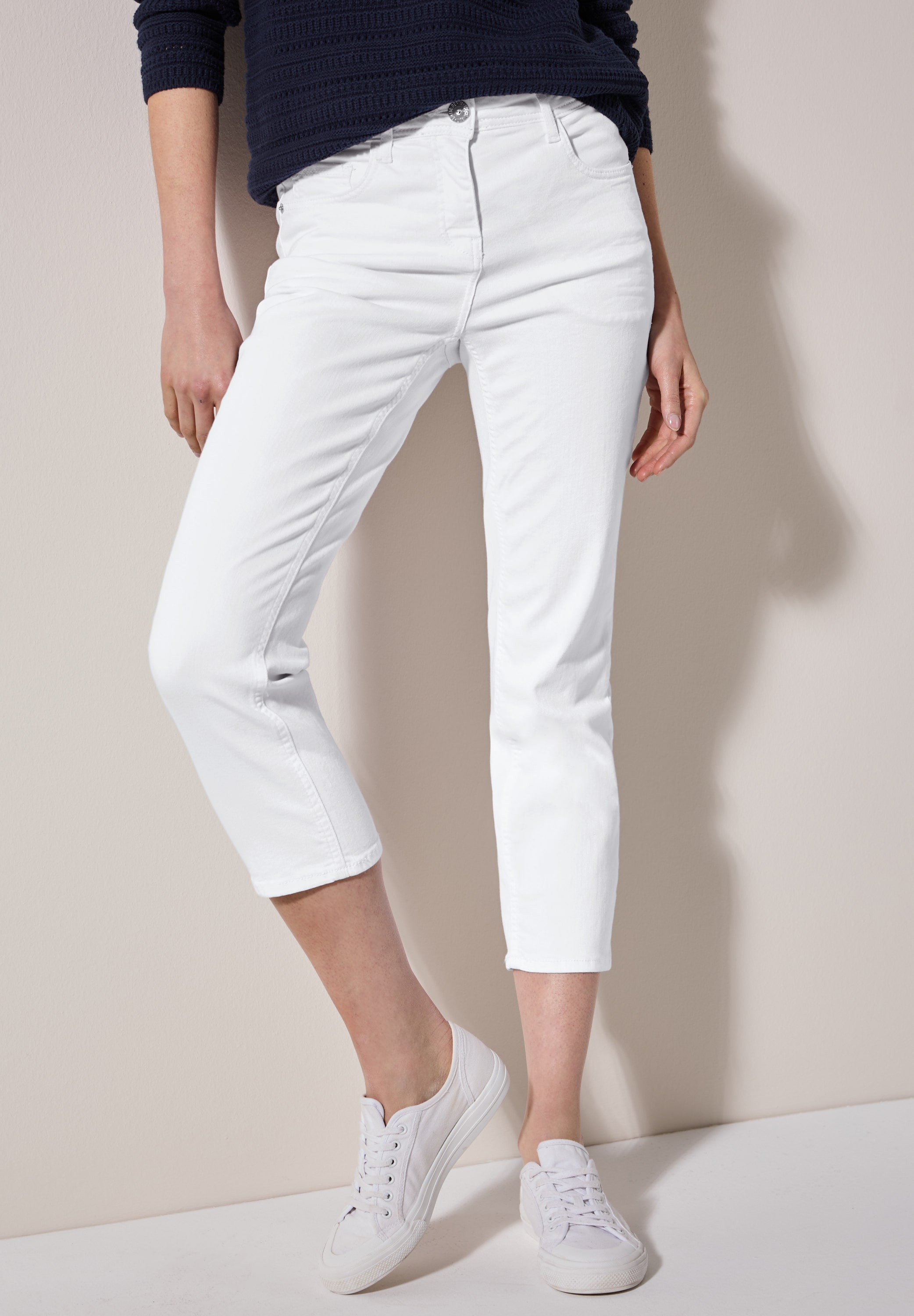 Cecil Slim-fit-Jeans, aus Baumwolle mit Stretchanteil